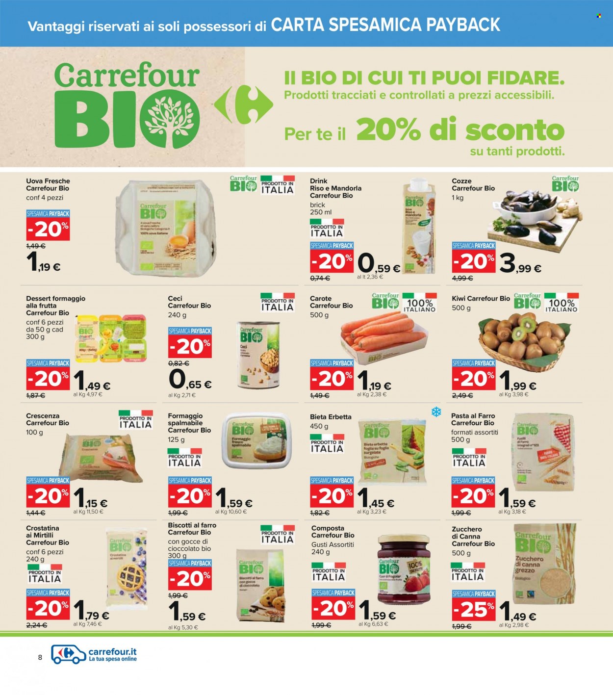 Volantino Carrefour - 17/1/2022 - 26/1/2022. Pagina 8