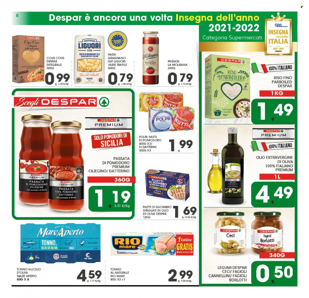 Volantino Eurospar - 17/1/2022 - 26/1/2022. Pagina 5