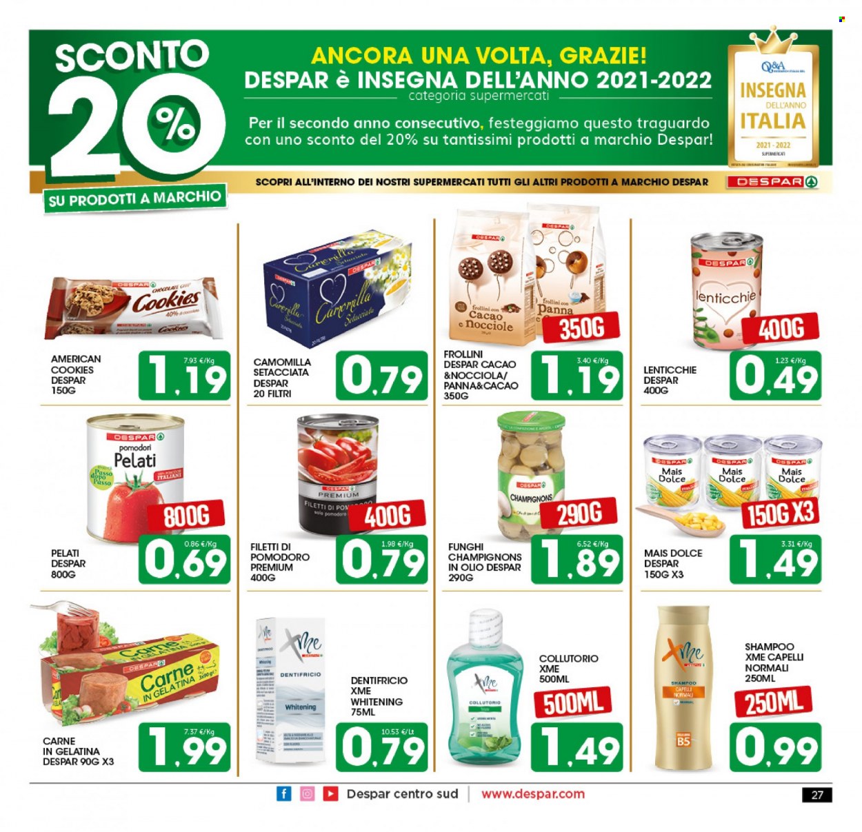Volantino Interspar - 17/1/2022 - 26/1/2022. Pagina 27