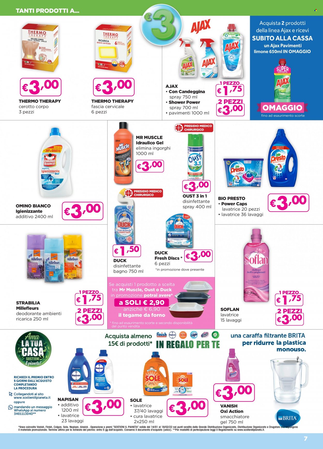 Volantino Acqua & Sapone - 20/1/2022 - 8/2/2022. Pagina 7