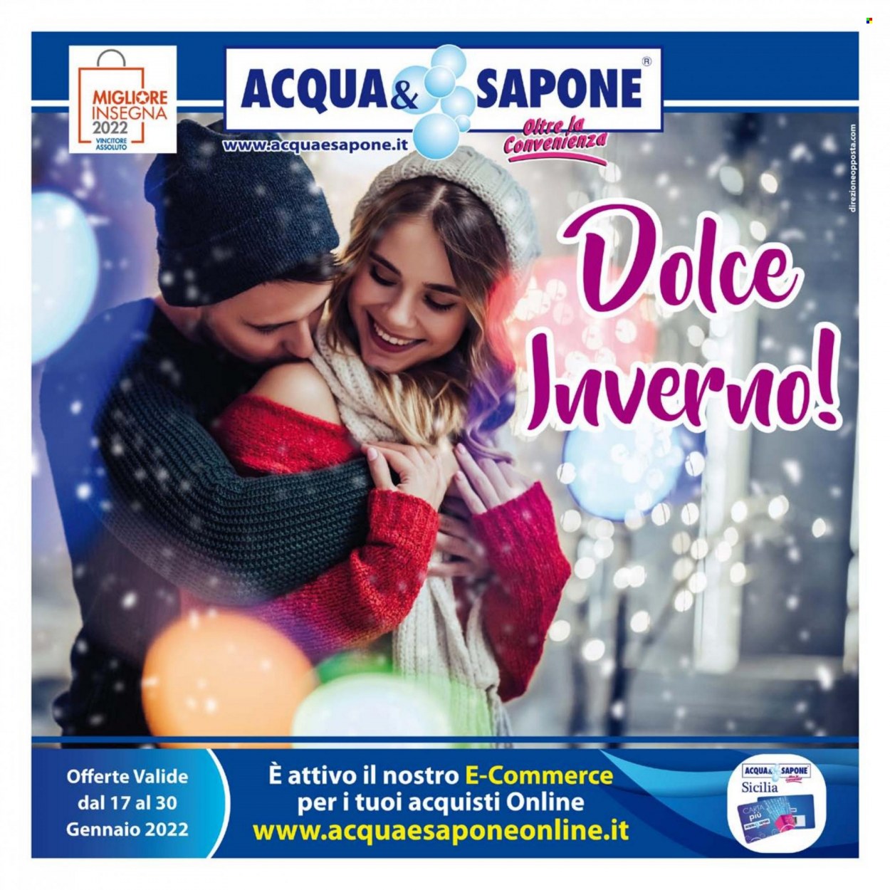 thumbnail - Volantino Acqua & Sapone - 17/1/2022 - 30/1/2022 - Prodotti in offerta - sapone. Pagina 1.