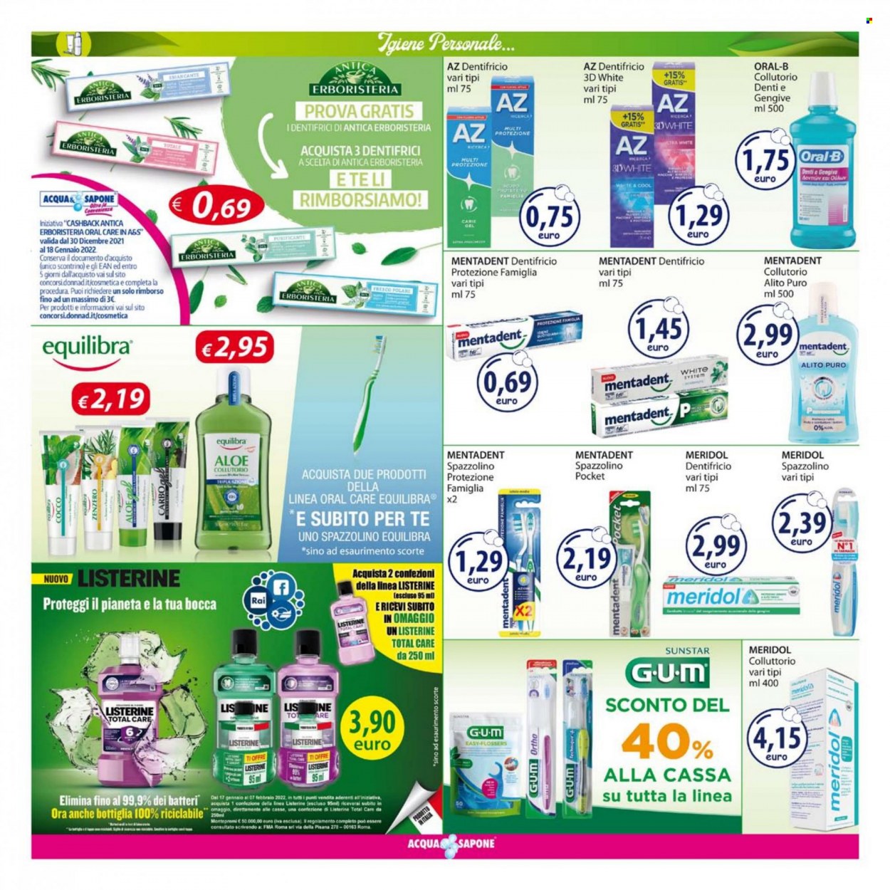 Volantino Acqua & Sapone - 17/1/2022 - 30/1/2022. Pagina 9