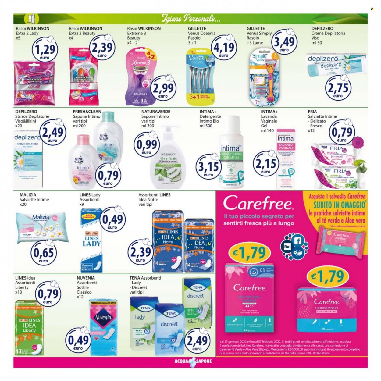 Volantino Acqua & Sapone - 17/1/2022 - 30/1/2022. Pagina 12