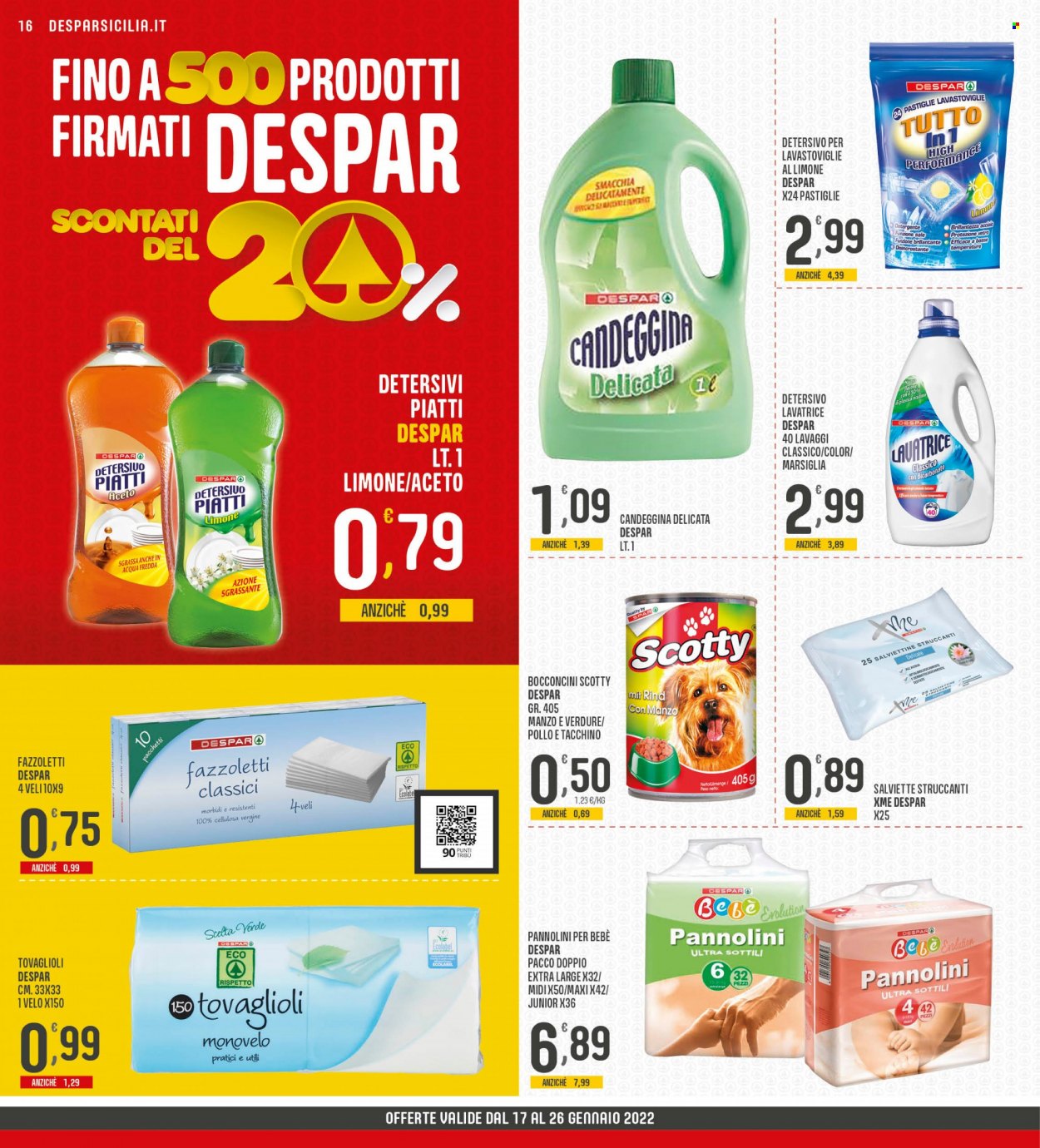 Volantino Eurospar - 17/1/2022 - 26/1/2022. Pagina 16