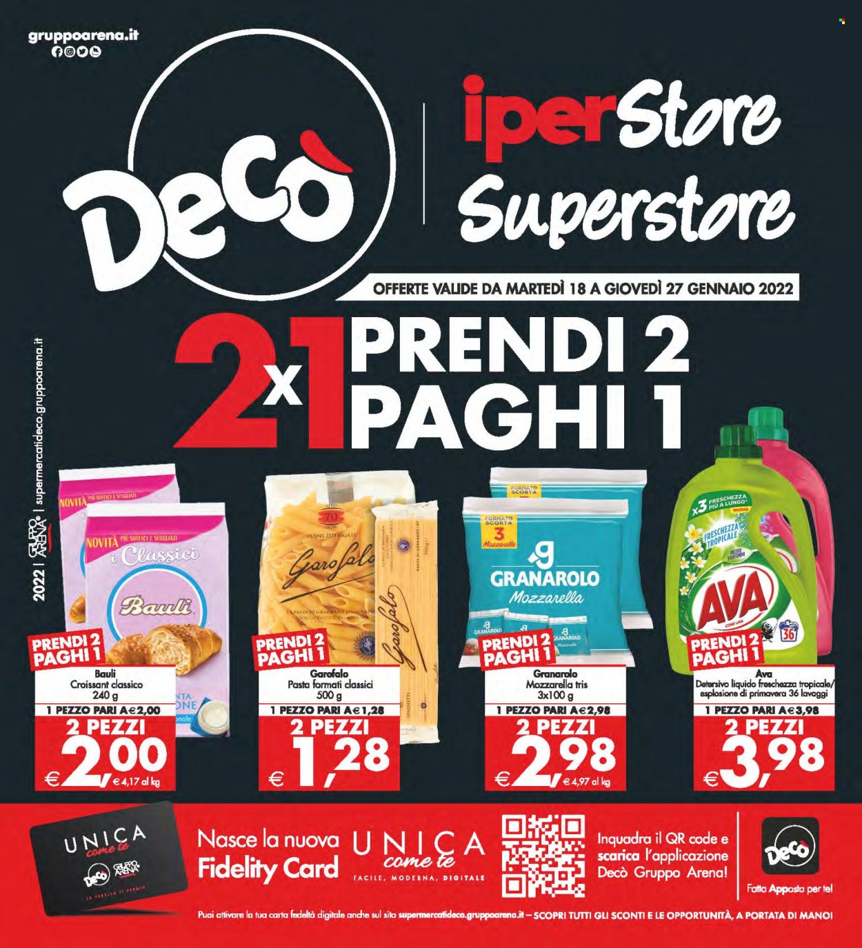 Volantino Deco - 18/1/2022 - 27/1/2022. Pagina 1