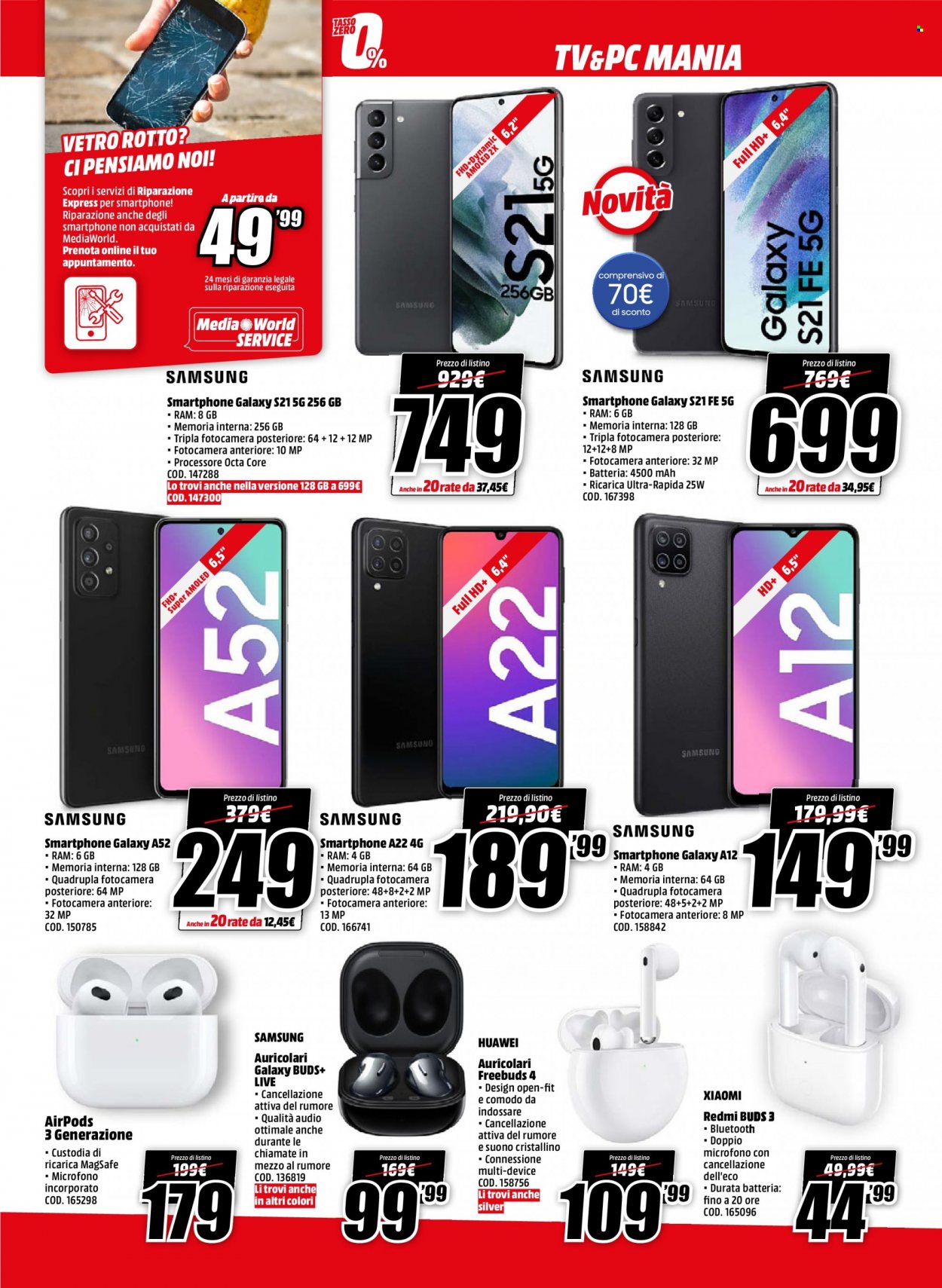 Volantino MediaWorld - 17/1/2022 - 26/1/2022. Pagina 14