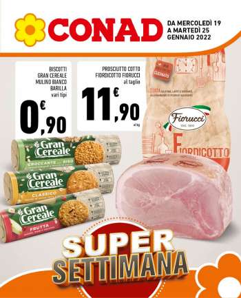 Volantino Conad - 19/1/2022 - 25/1/2022.