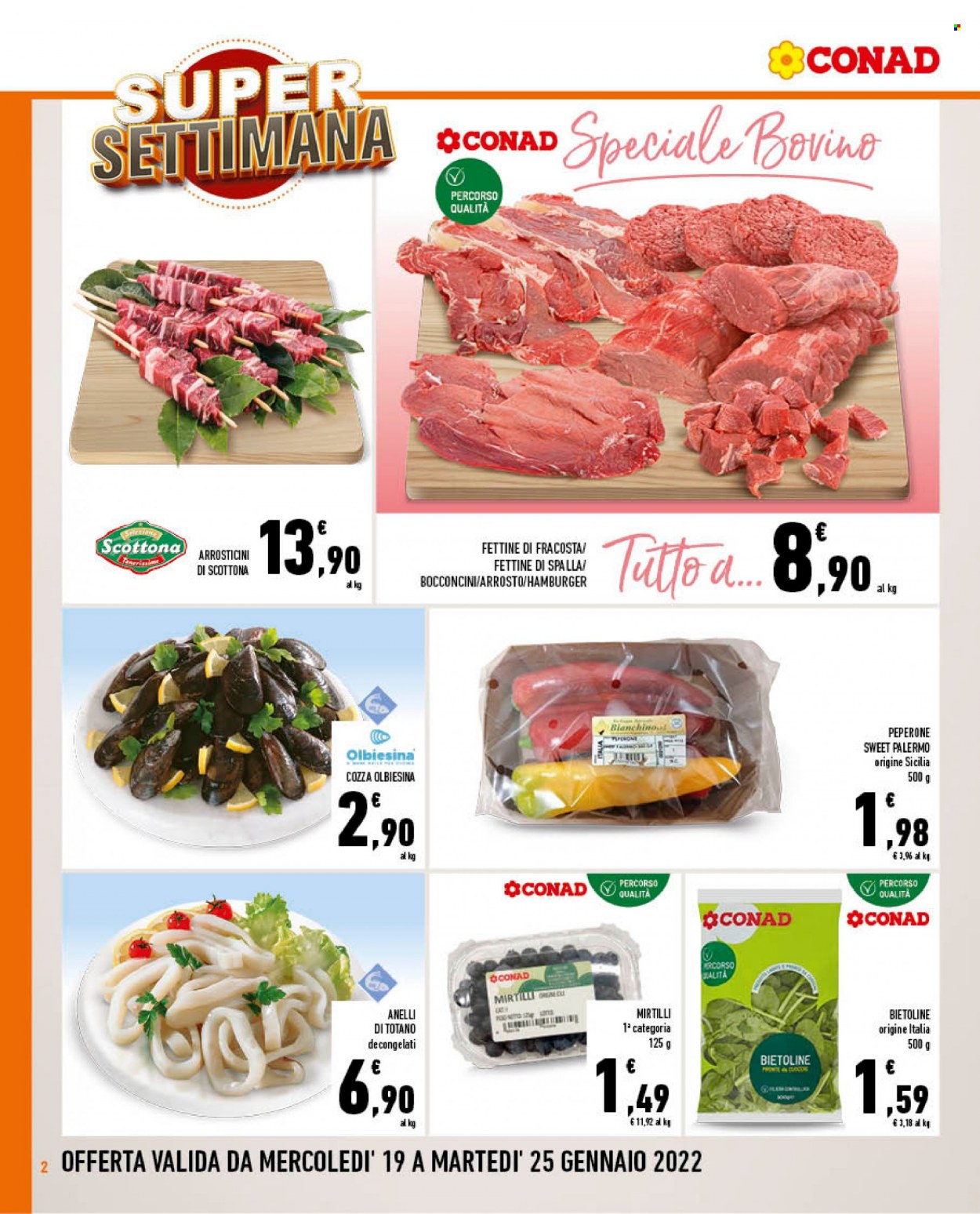 Volantino Conad - 19/1/2022 - 25/1/2022. Pagina 2