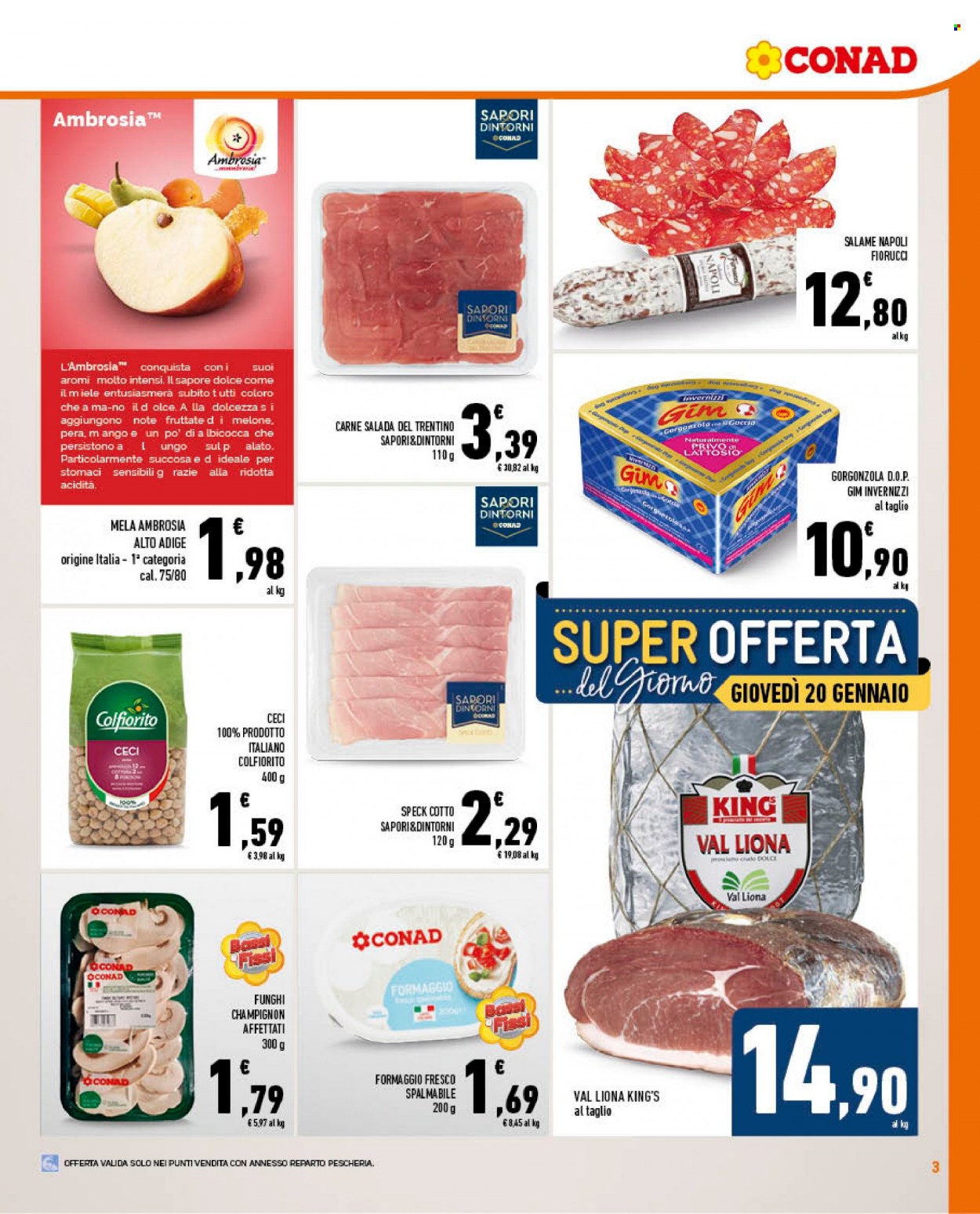 Volantino Conad - 19/1/2022 - 25/1/2022. Pagina 3