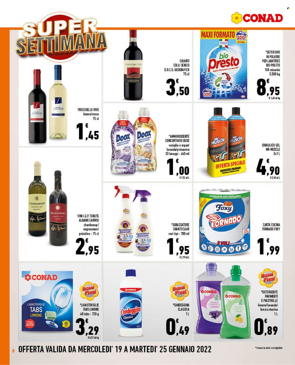 Volantino Conad - 19/1/2022 - 25/1/2022. Pagina 8