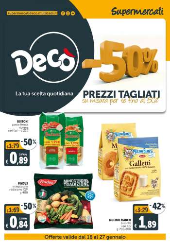 Volantino Deco - 18/1/2022 - 27/1/2022.