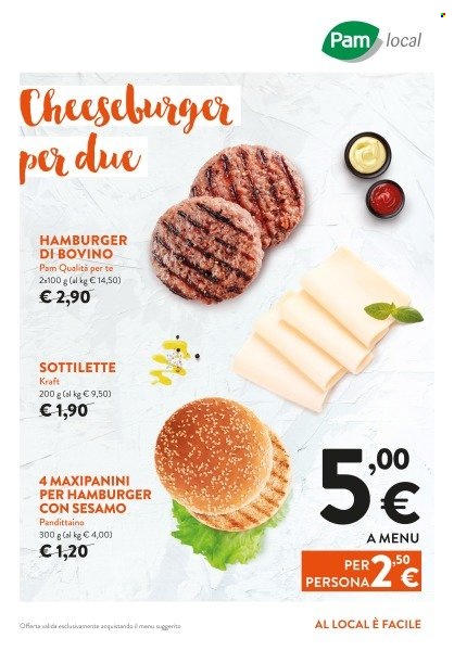 Volantino Pam local. Pagina 1