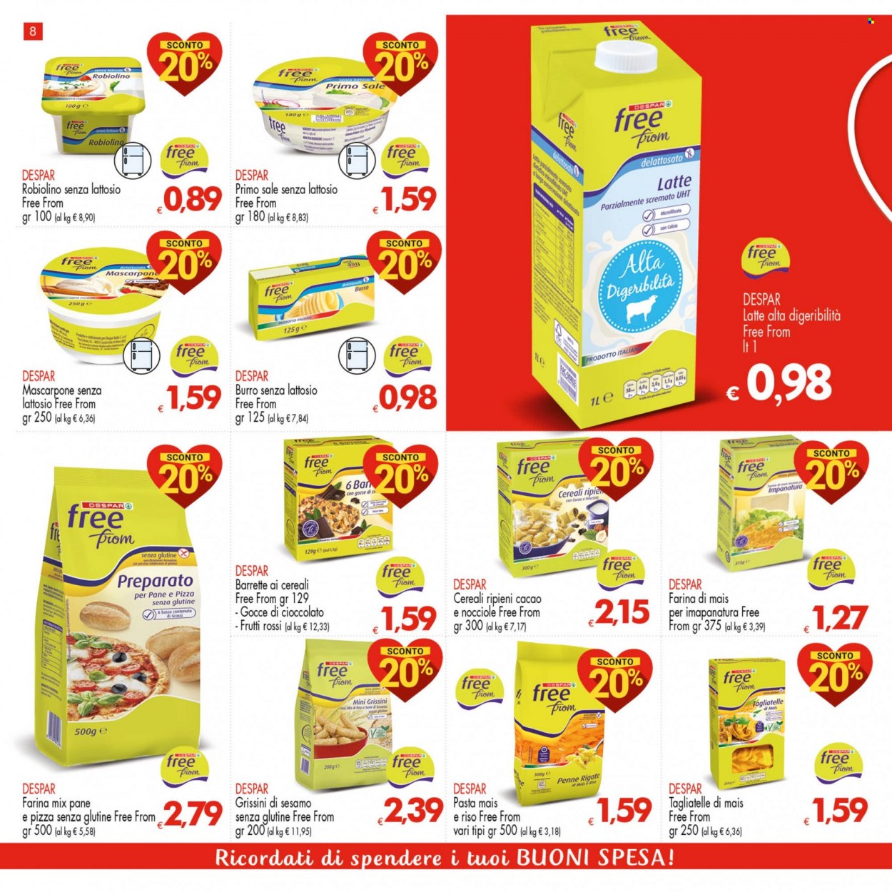 Volantino Despar - 20/1/2022 - 2/2/2022. Pagina 8