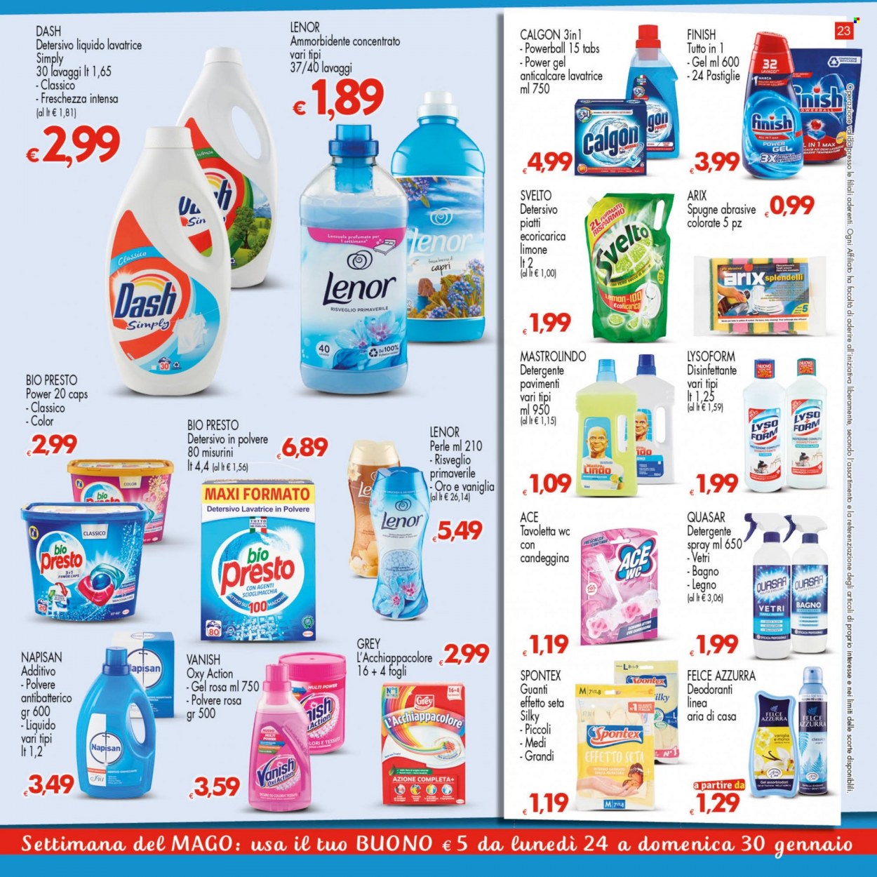 Volantino Despar - 20/1/2022 - 2/2/2022. Pagina 23
