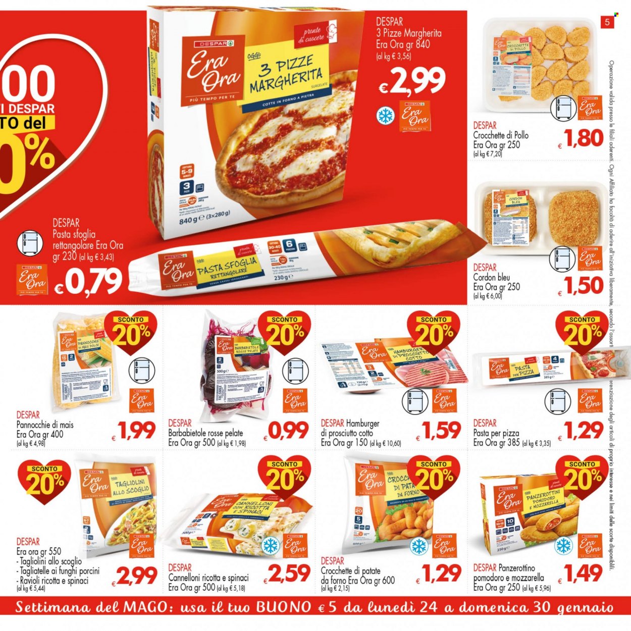 Volantino Eurospar - 20/1/2022 - 2/2/2022. Pagina 5