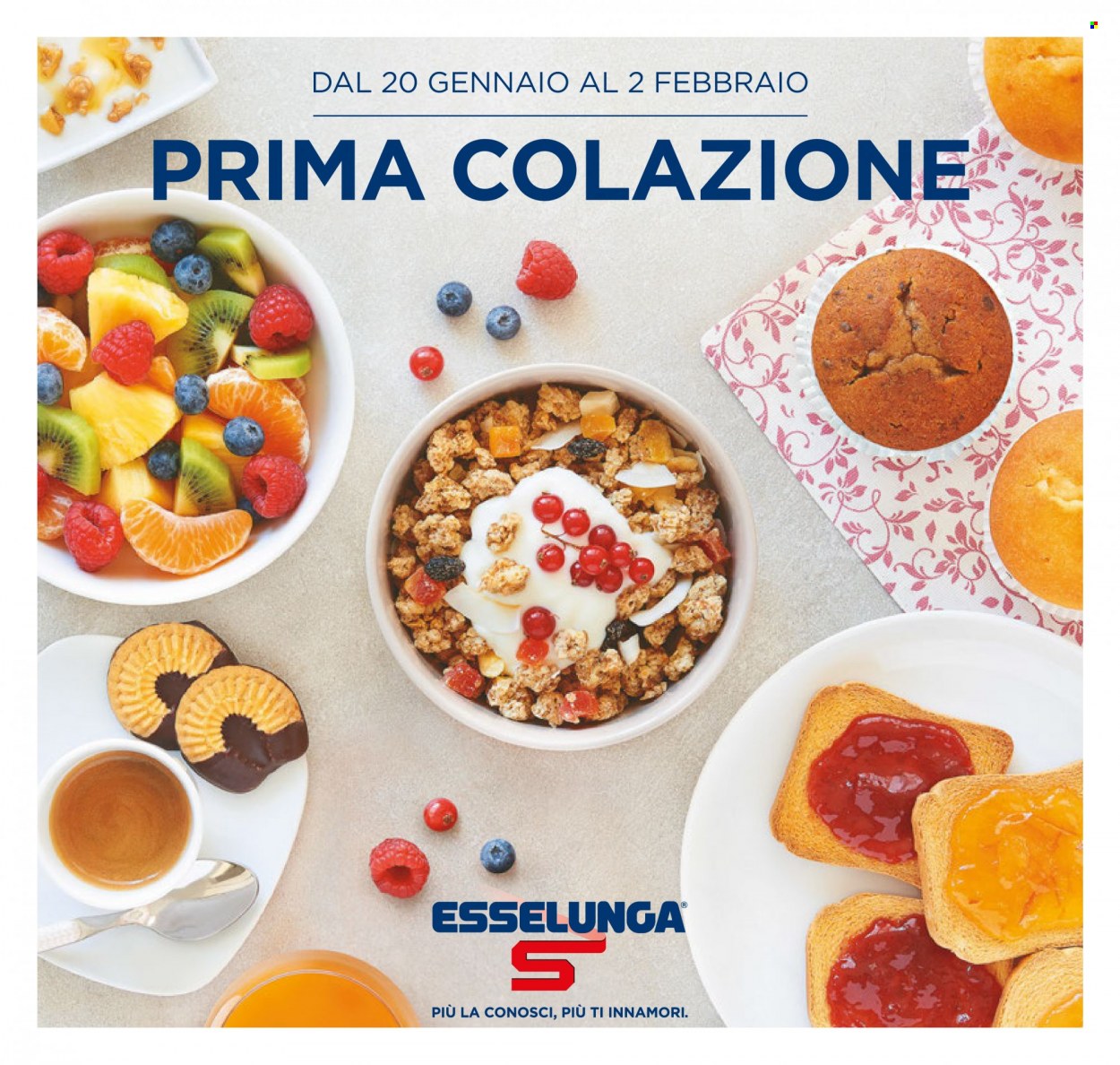 Volantino Esselunga - 20/1/2022 - 2/2/2022. Pagina 1
