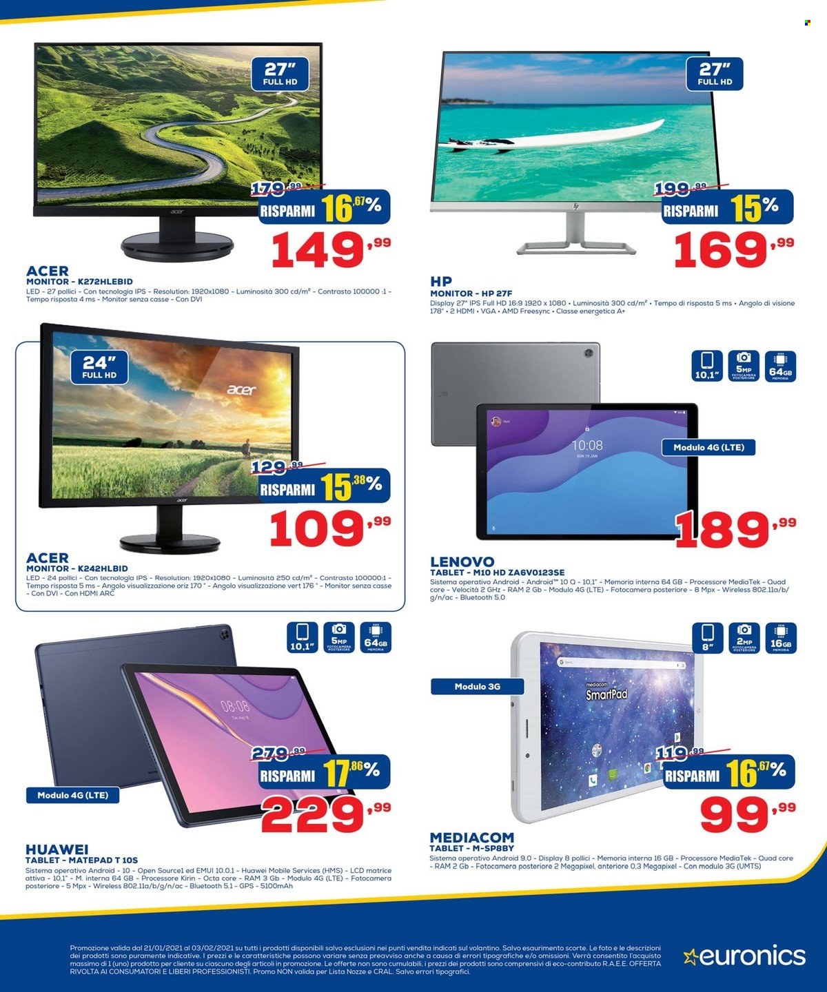 Volantino Euronics - 21/1/2022 - 3/2/2022. Pagina 13