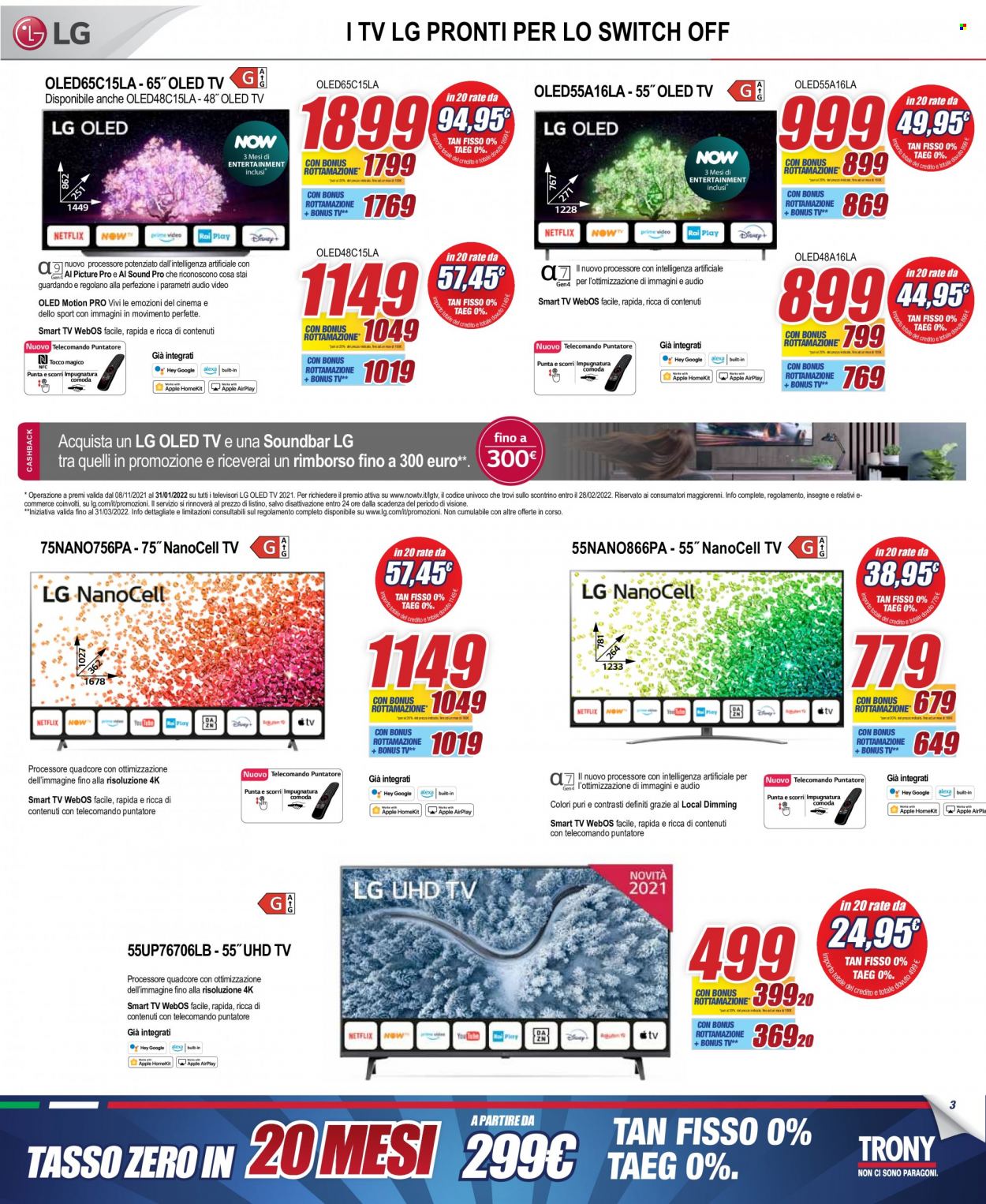 Volantino Trony - 20/1/2022 - 10/2/2022. Pagina 3
