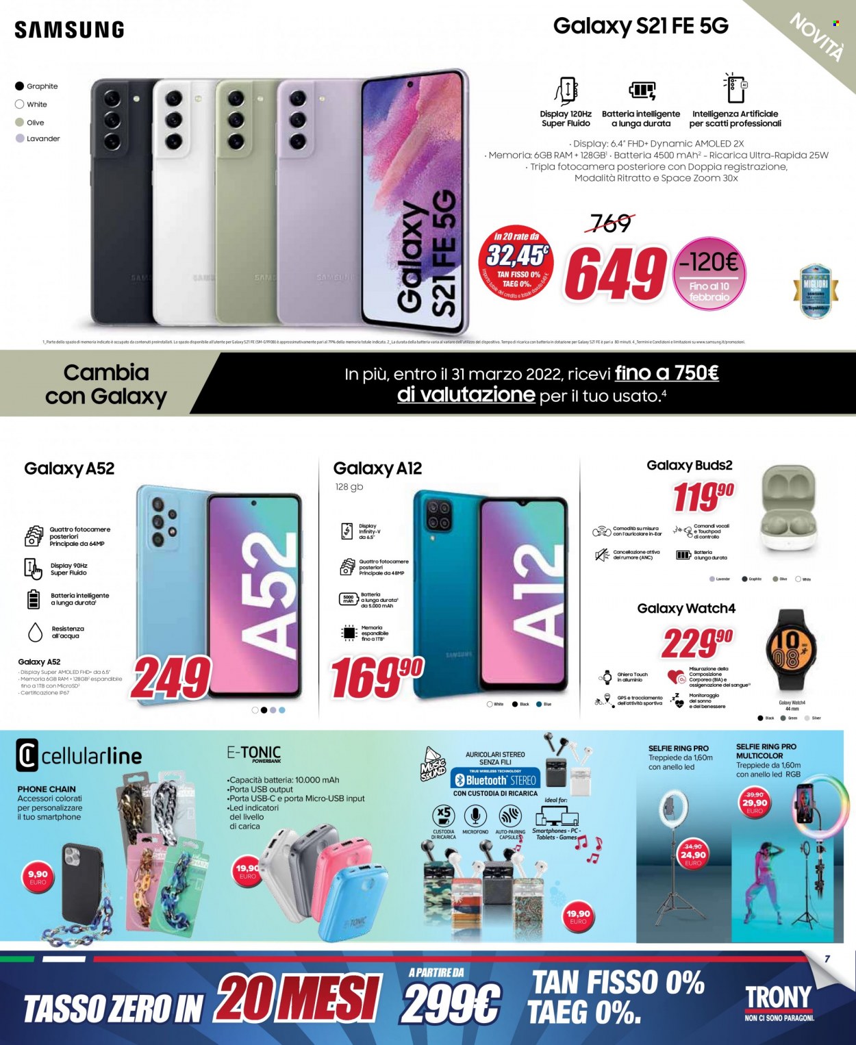 Volantino Trony - 20/1/2022 - 10/2/2022. Pagina 7