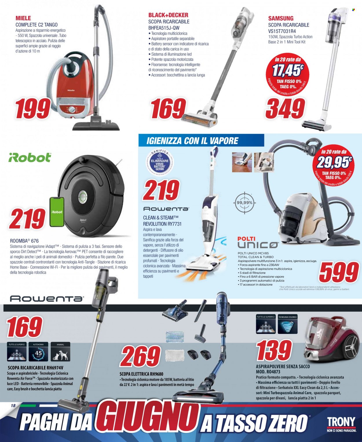 Volantino Trony - 20/1/2022 - 10/2/2022. Pagina 18