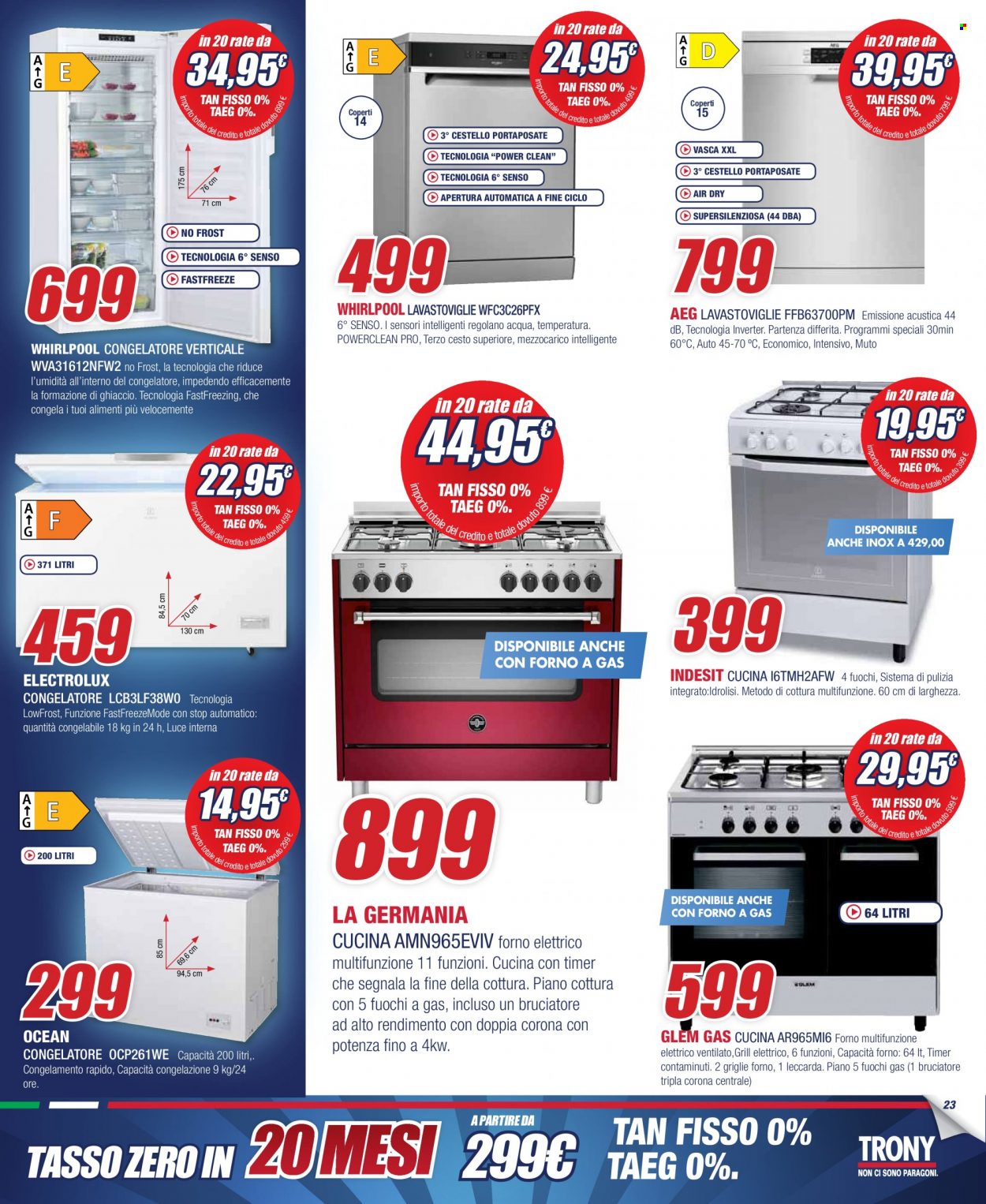 Volantino Trony - 20/1/2022 - 10/2/2022. Pagina 23