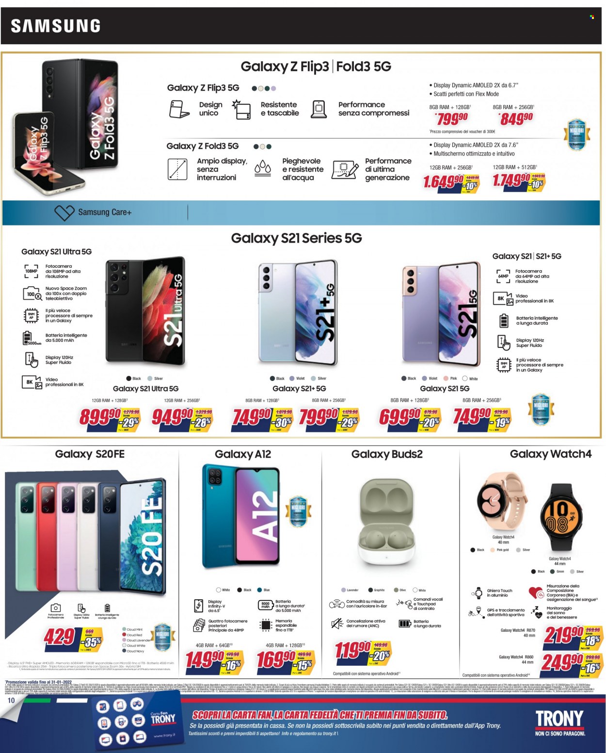 Volantino Trony - 21/1/2022 - 9/2/2022. Pagina 10