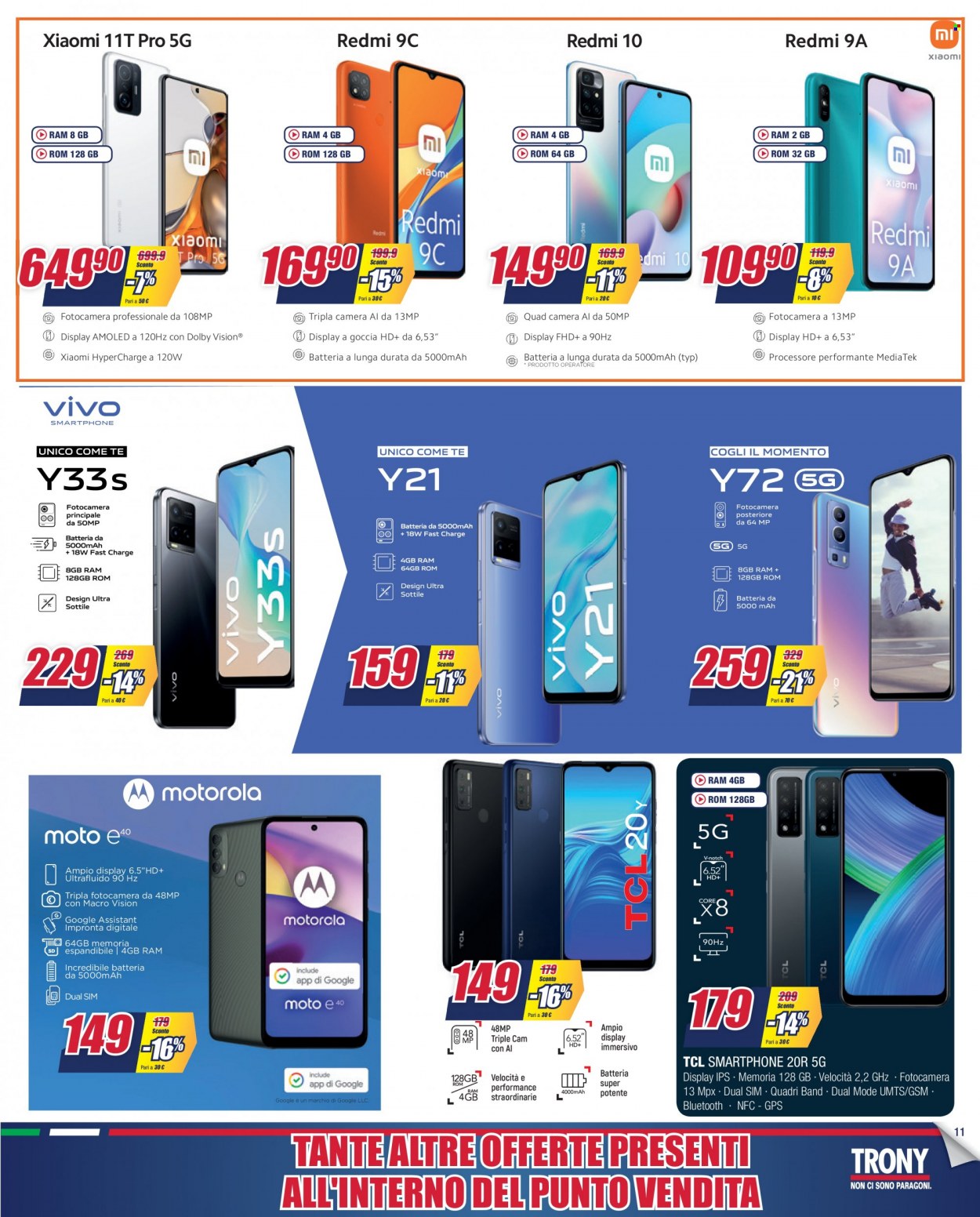 Volantino Trony - 21/1/2022 - 9/2/2022. Pagina 11