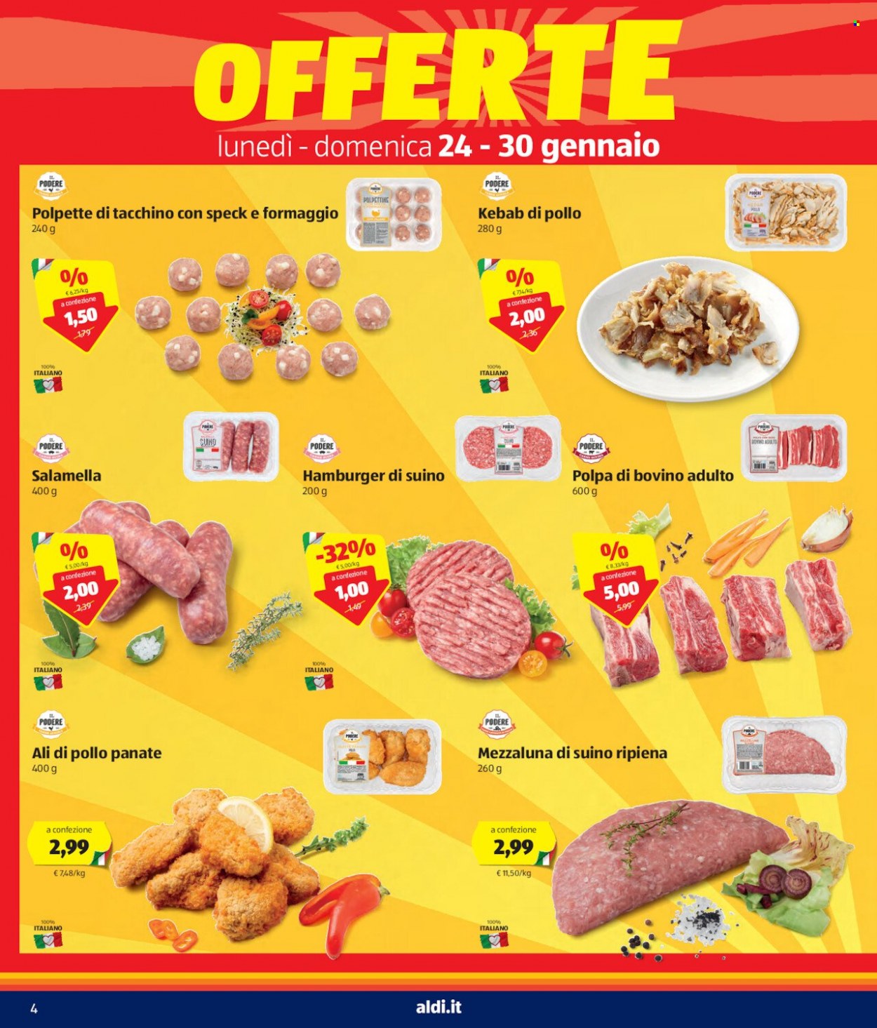 Volantino Aldi - 24/1/2022 - 30/1/2022. Pagina 4