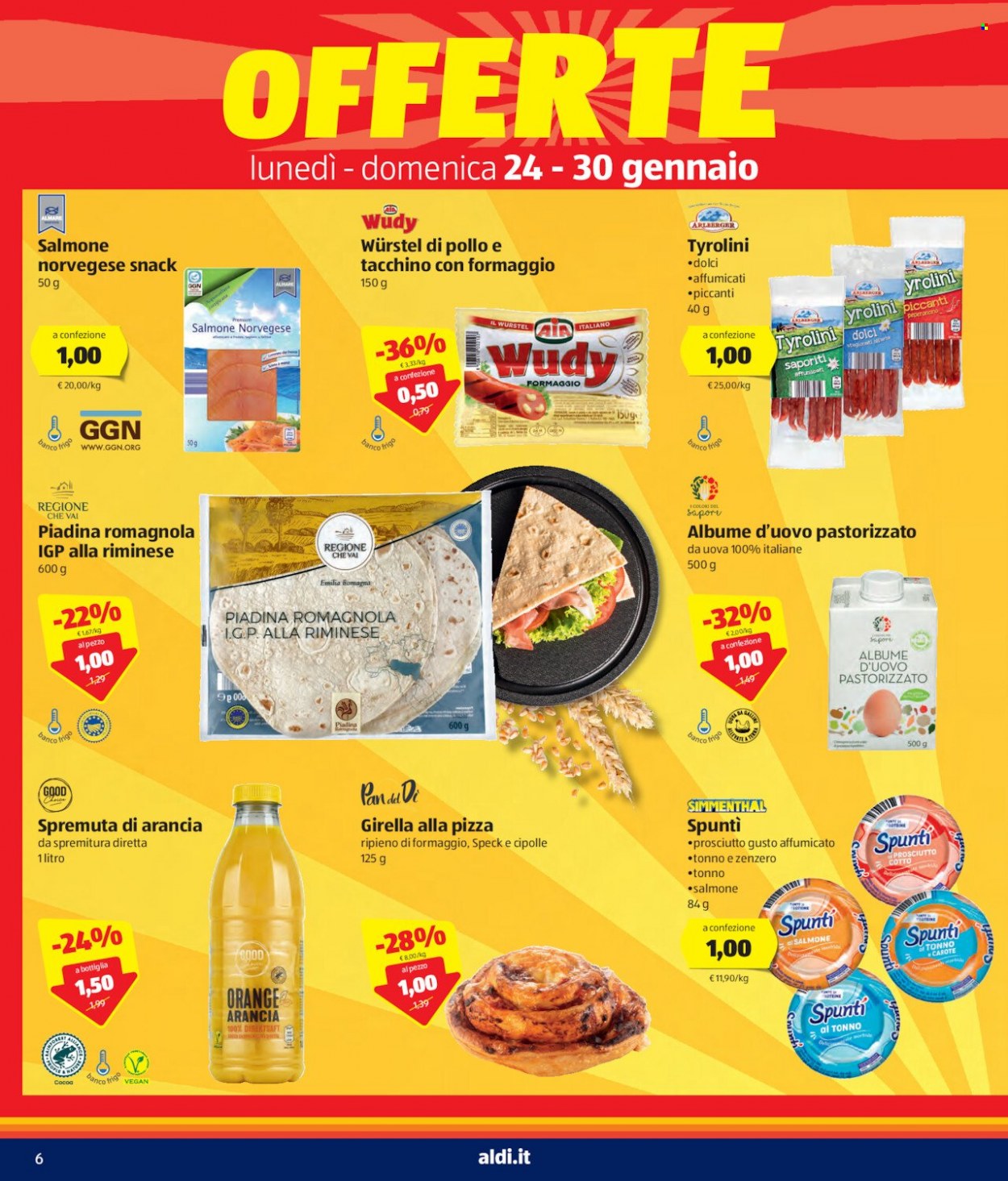Volantino Aldi - 24/1/2022 - 30/1/2022. Pagina 6