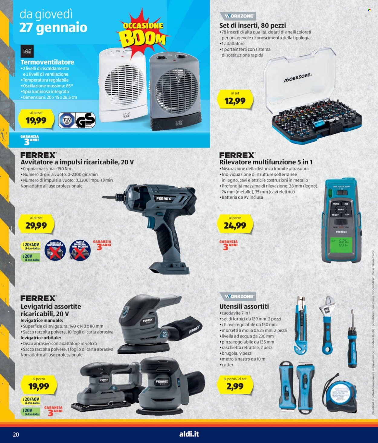 Volantino Aldi - 24/1/2022 - 30/1/2022. Pagina 20