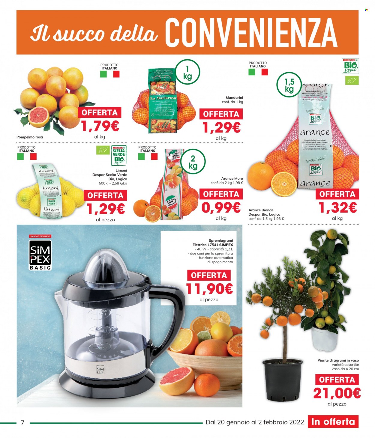 Volantino Interspar - 20/1/2022 - 2/2/2022. Pagina 7