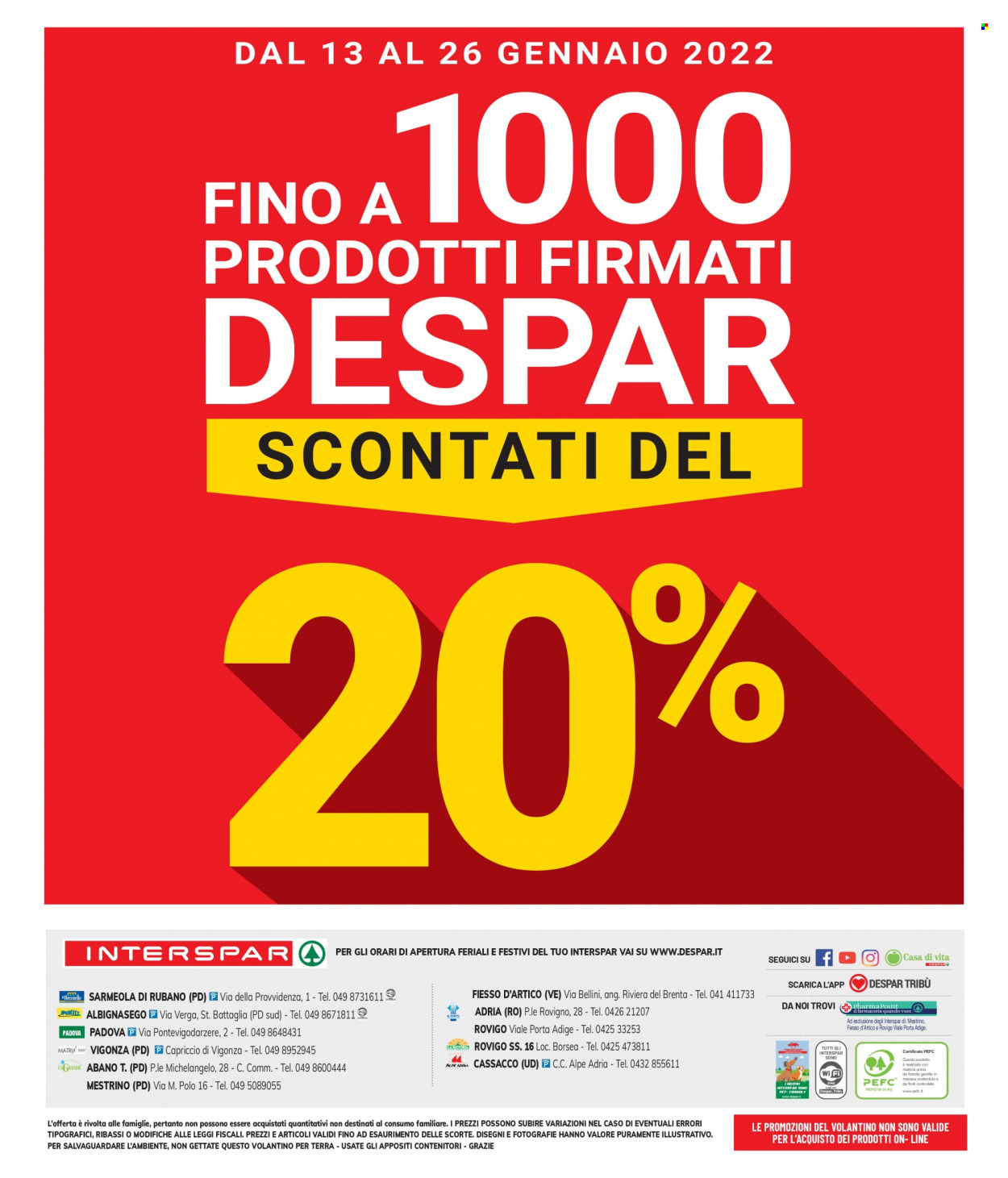 Volantino Interspar - 20/1/2022 - 2/2/2022. Pagina 32