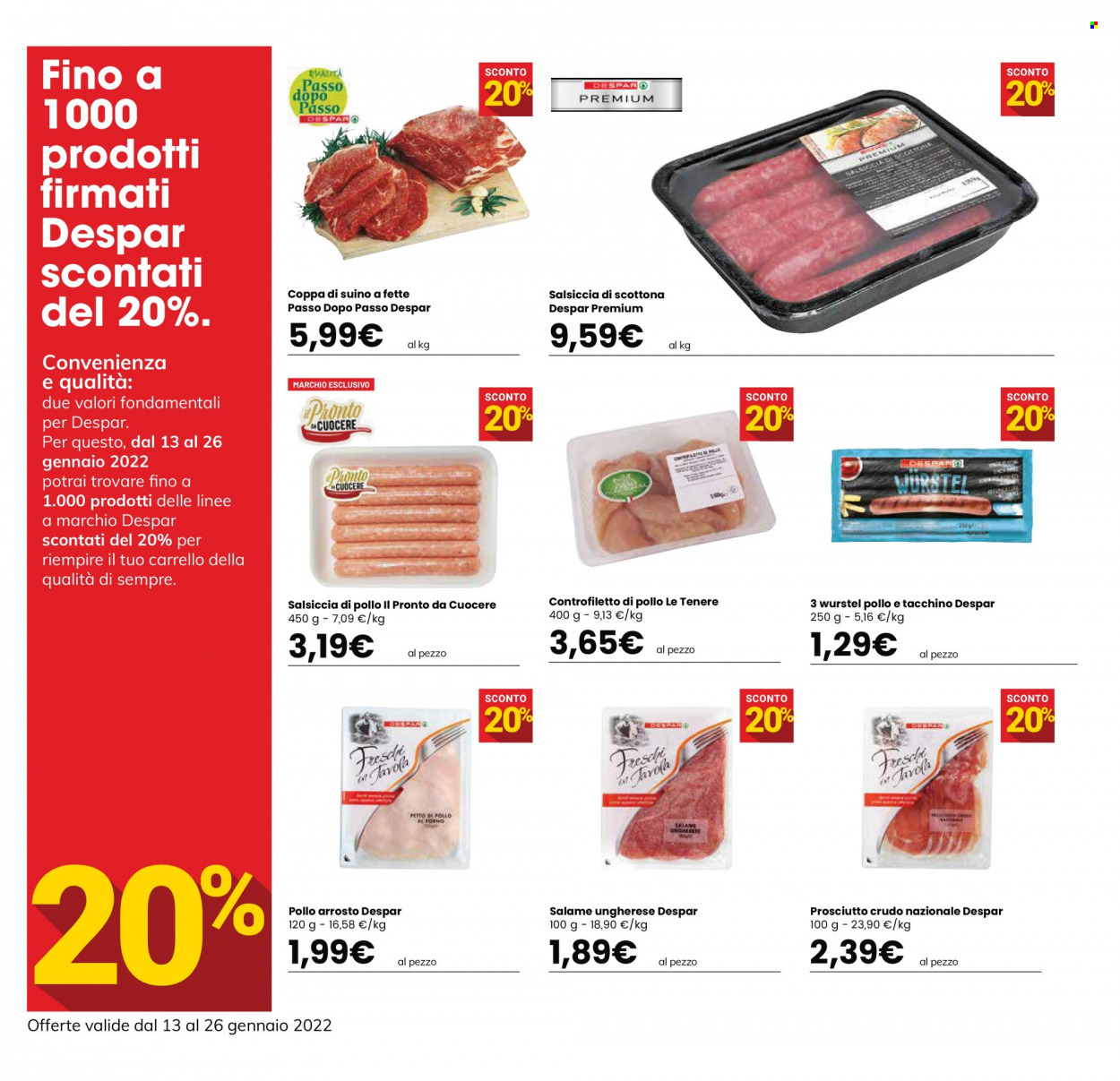 Volantino Interspar - 13/1/2022 - 26/1/2022. Pagina 2