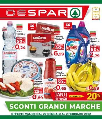 Volantino Despar - 20/1/2022 - 2/2/2022.