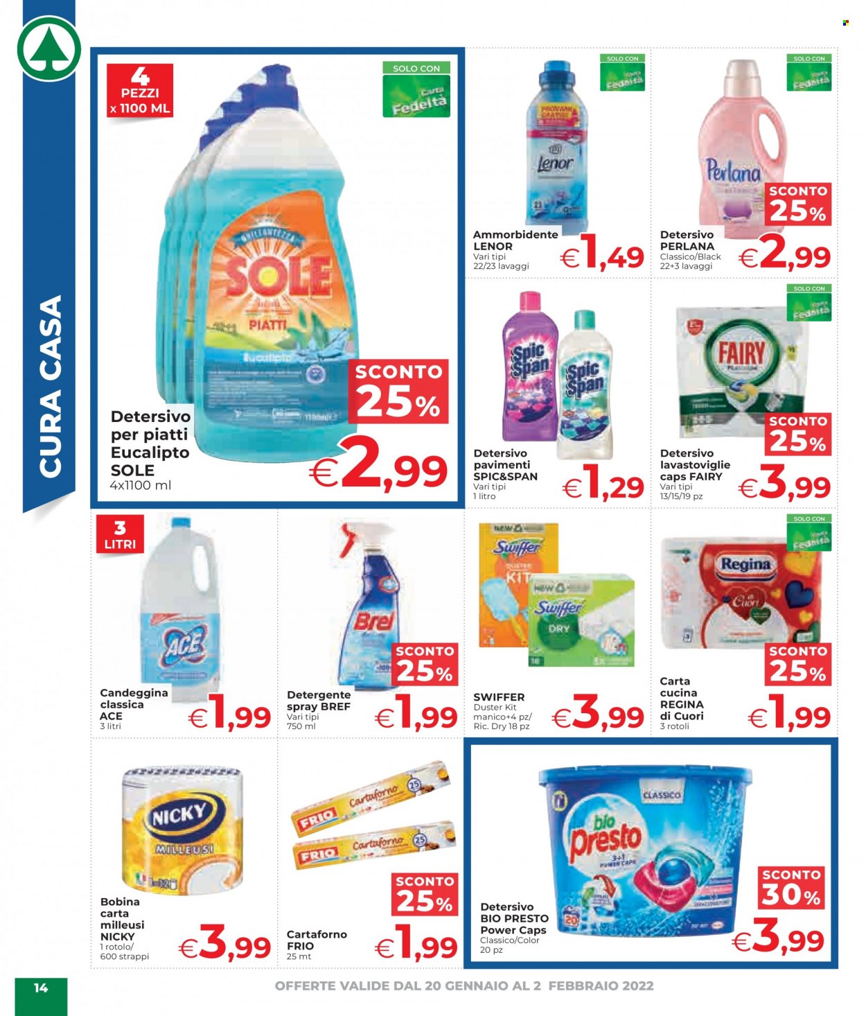 Volantino Eurospar - 20/1/2022 - 2/2/2022. Pagina 14