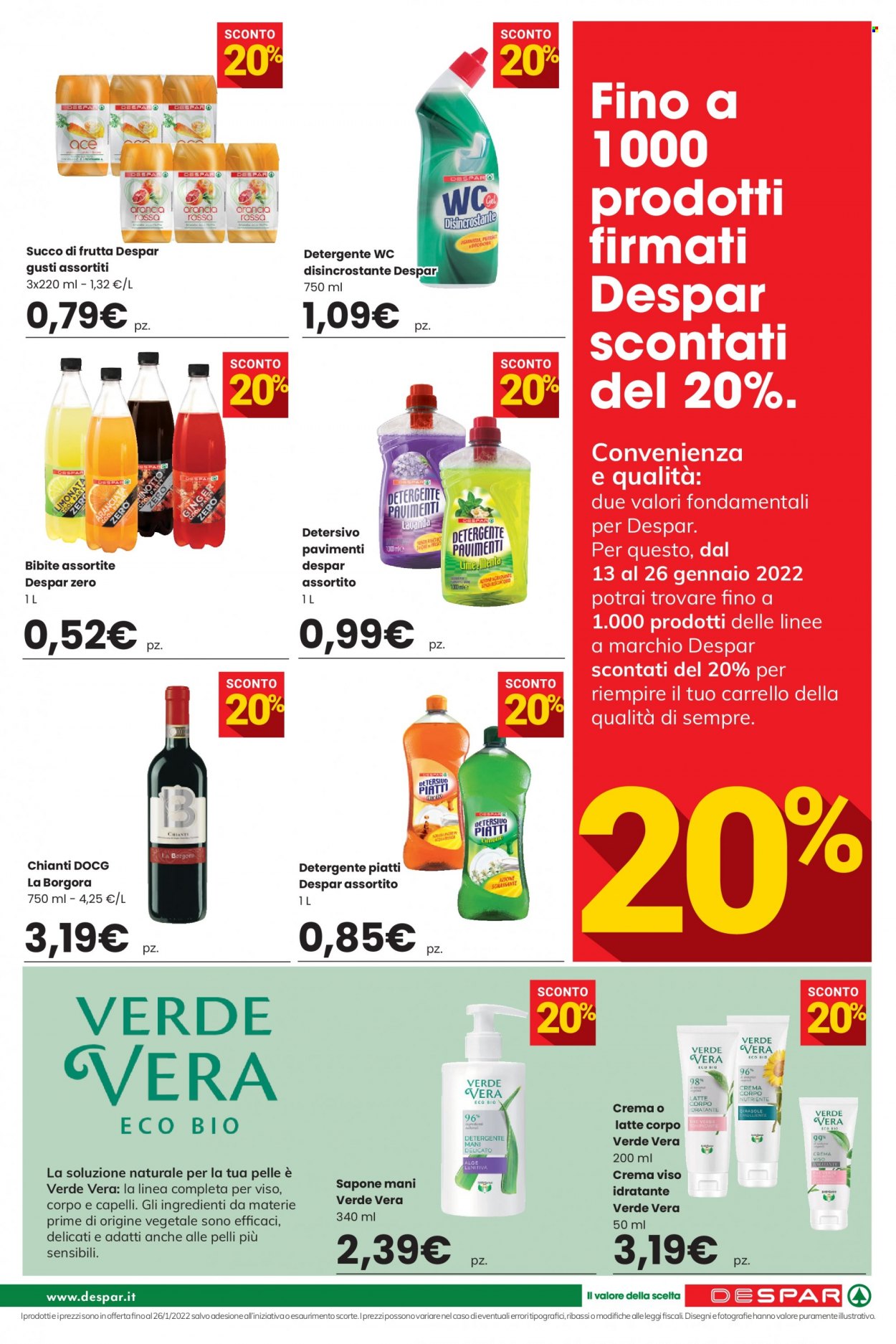 Volantino Despar - 13/1/2022 - 26/1/2022. Pagina 21