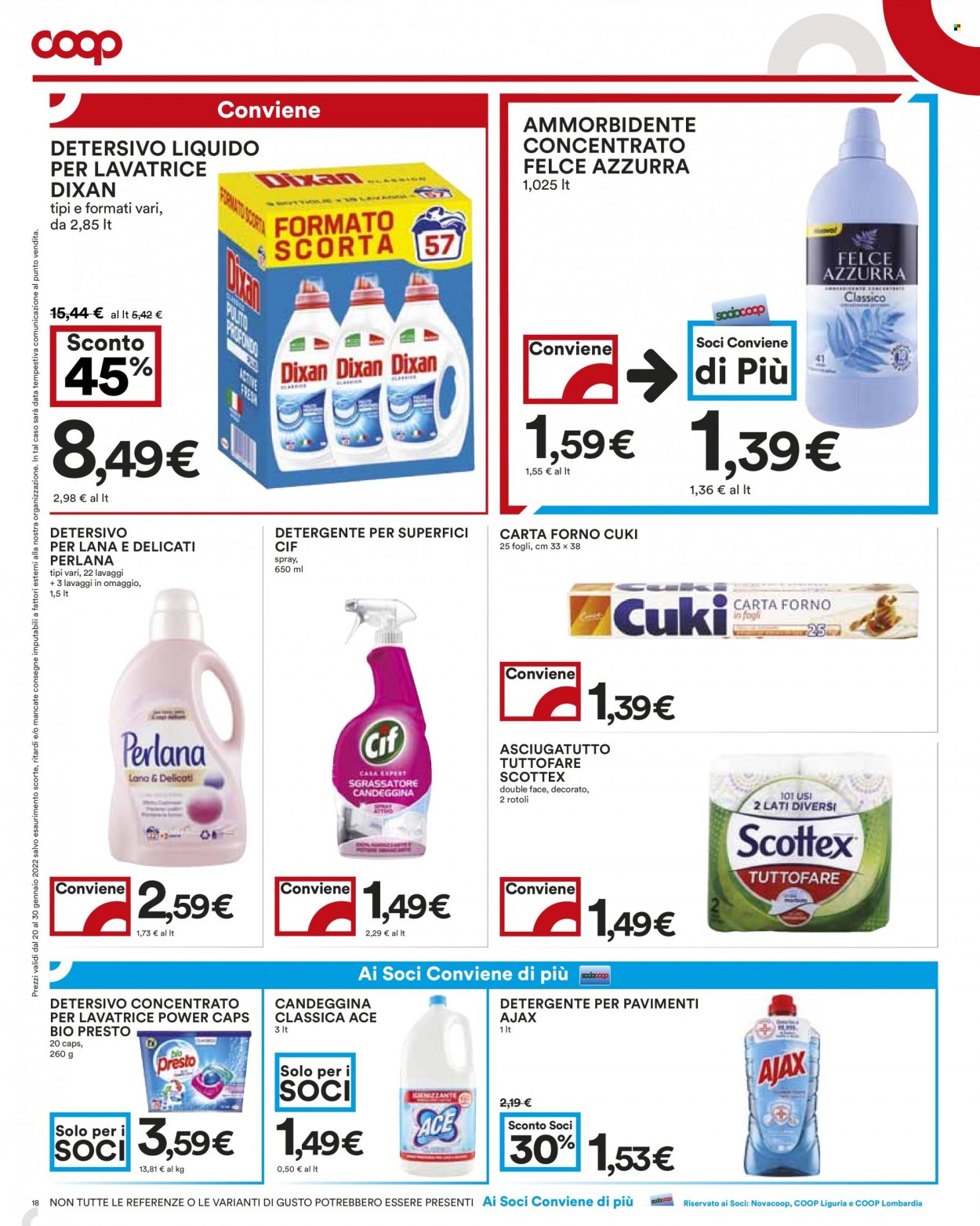 Leták Coop - 20.1.2022 - 30.1.2022. Strana 18