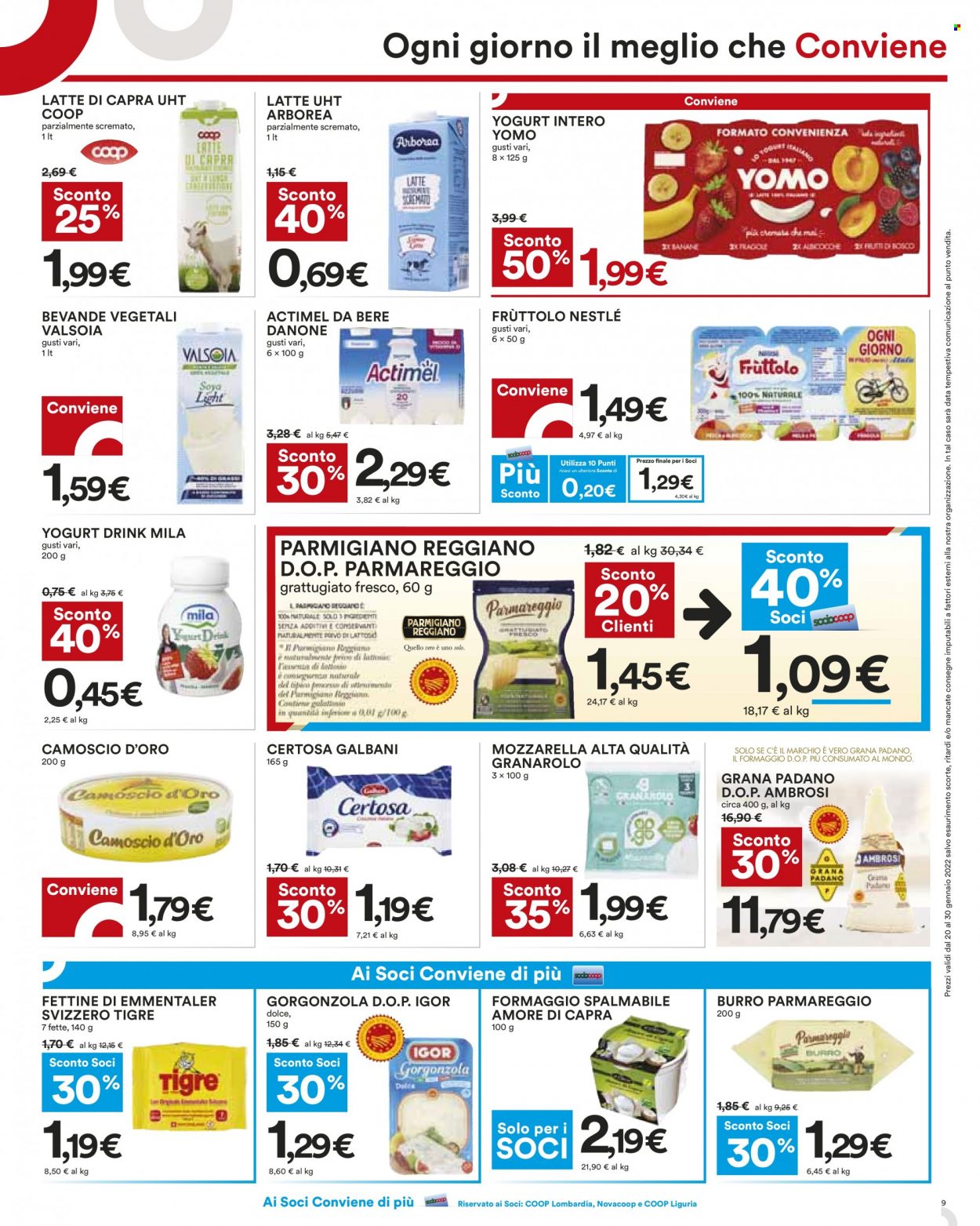Leták Coop - 20.1.2022 - 30.1.2022. Strana 9