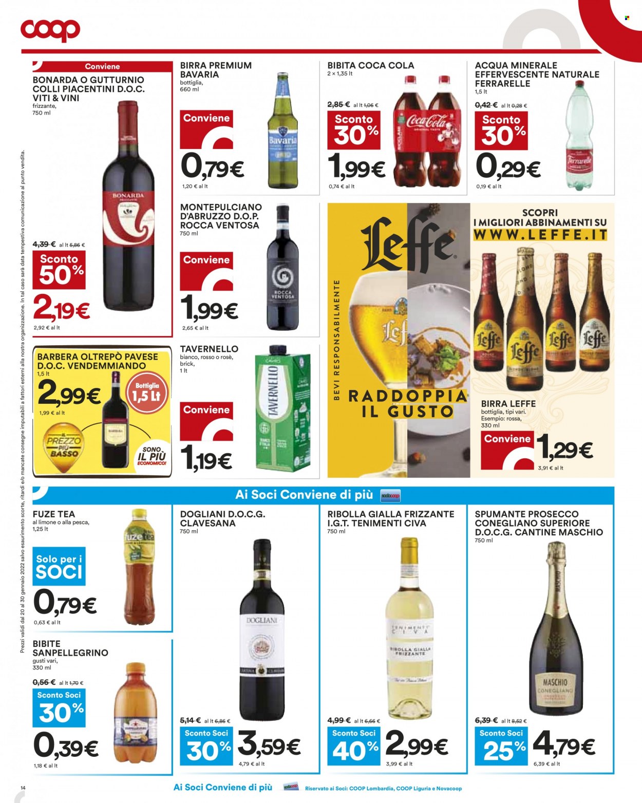 Leták Coop - 20.1.2022 - 30.1.2022. Strana 14