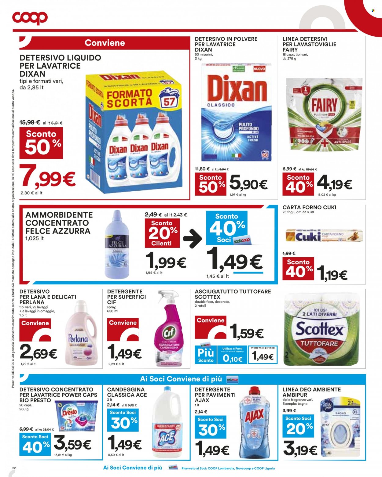 Leták Coop - 20.1.2022 - 30.1.2022. Strana 22