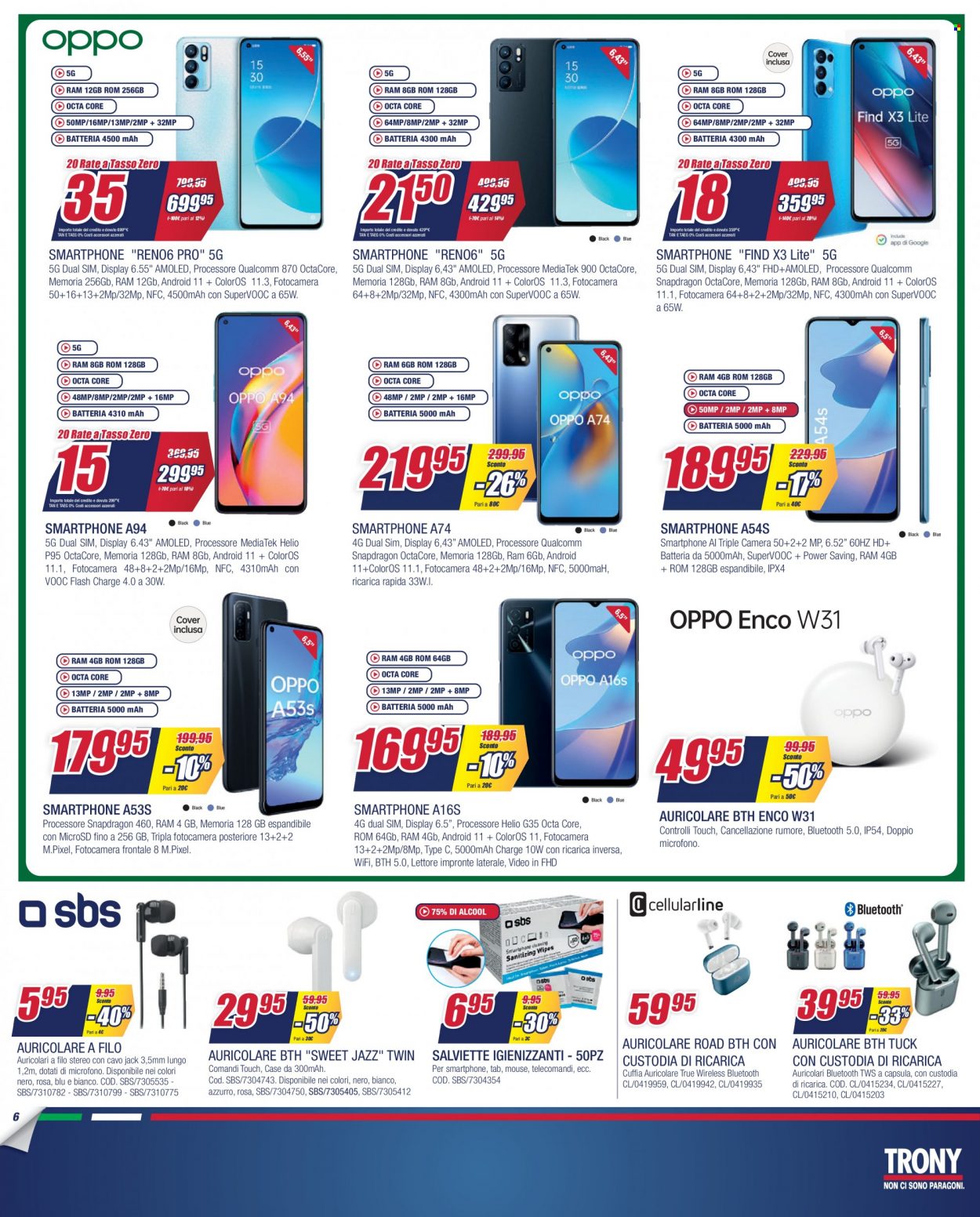 Volantino Trony - 21/1/2022 - 9/2/2022. Pagina 6