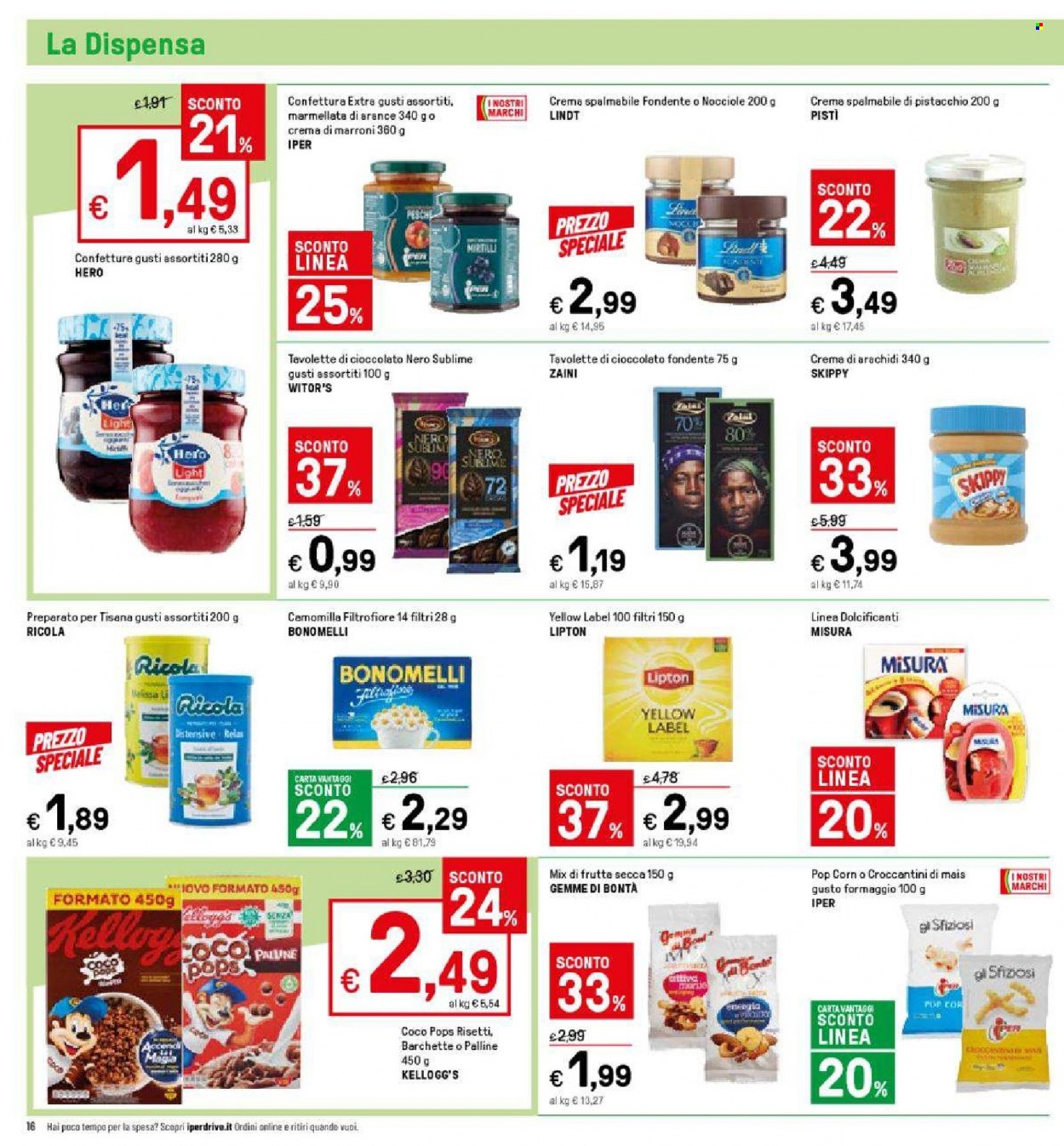 Volantino Iper, La grande i - 24/1/2022 - 6/2/2022. Pagina 16