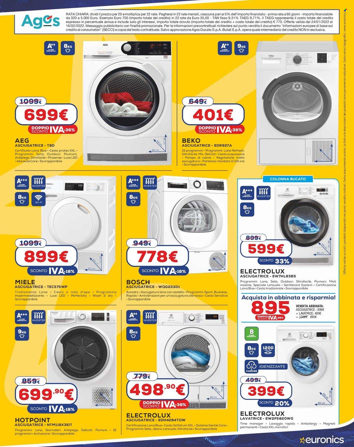 Volantino Euronics - 24/1/2022 - 16/2/2022. Pagina 17