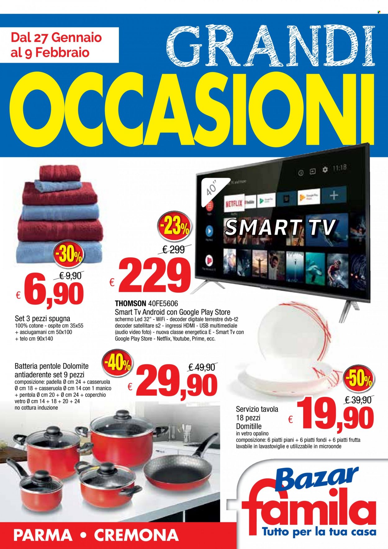 Volantino Famila - 27/1/2022 - 9/2/2022. Pagina 1
