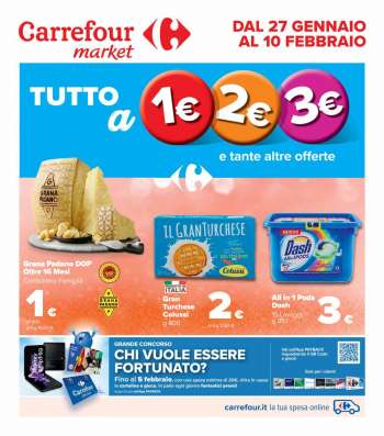 Volantino Carrefour - 27/1/2022 - 10/2/2022.