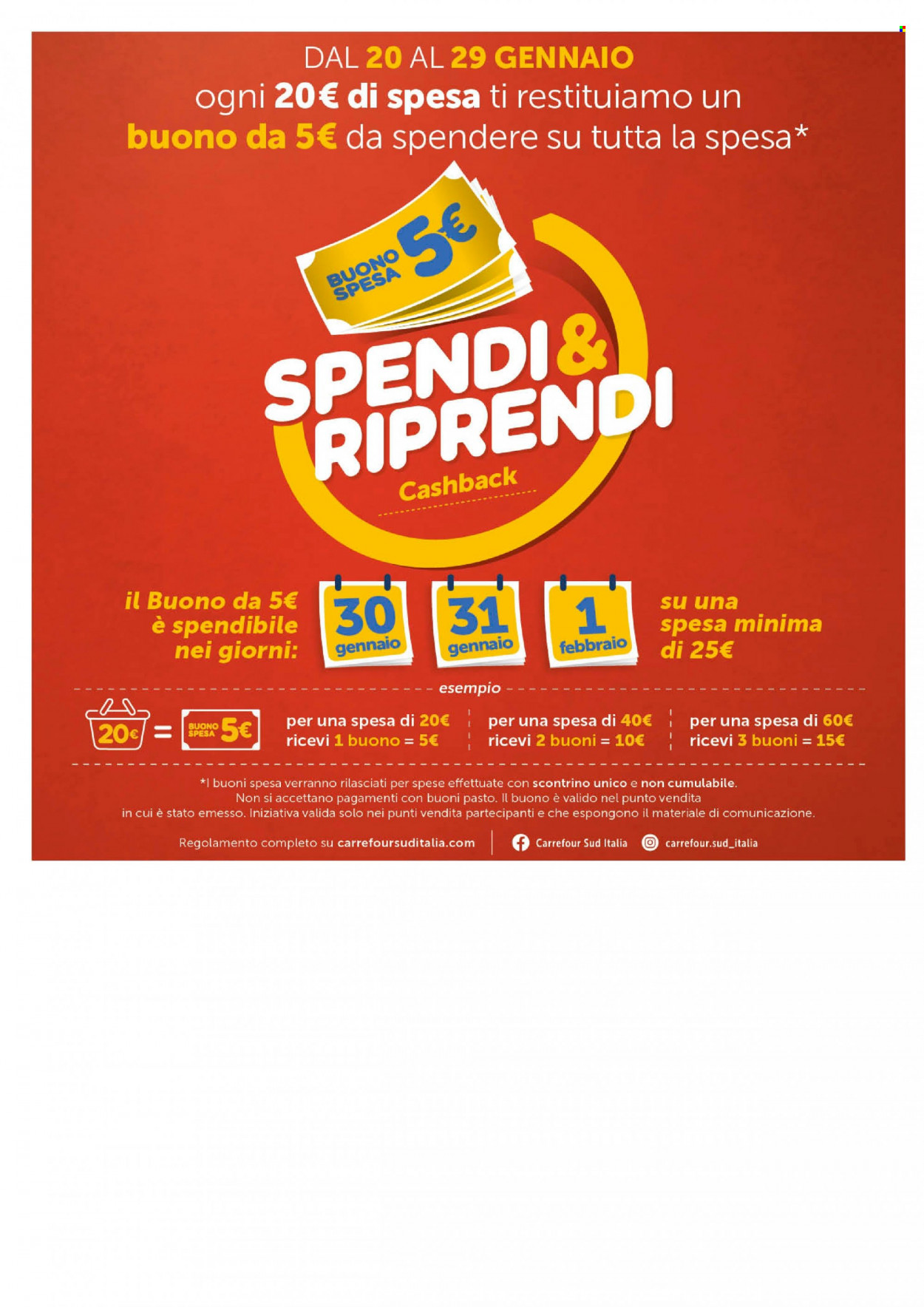 Volantino Carrefour - 20/1/2022 - 29/1/2022. Pagina 22