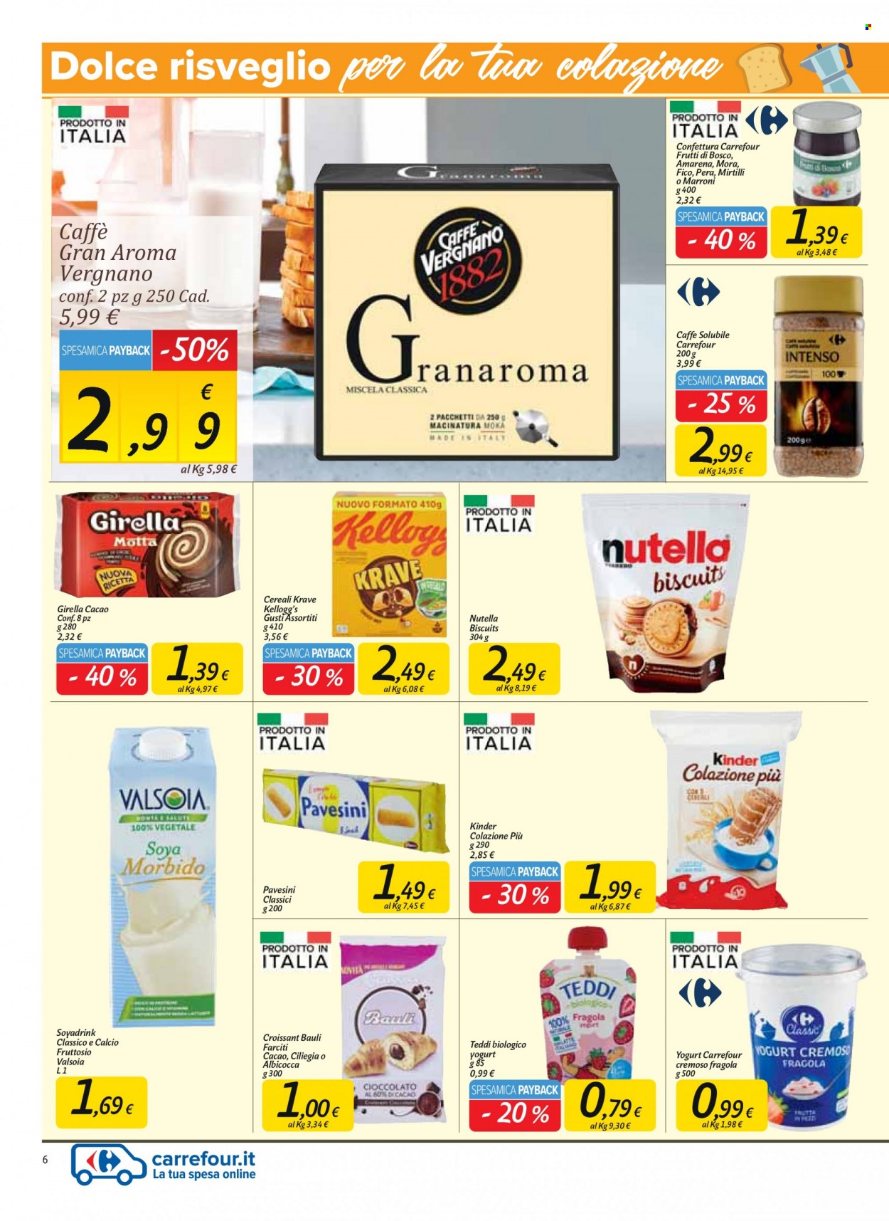 Volantino Carrefour - 27/1/2022 - 10/2/2022. Pagina 6