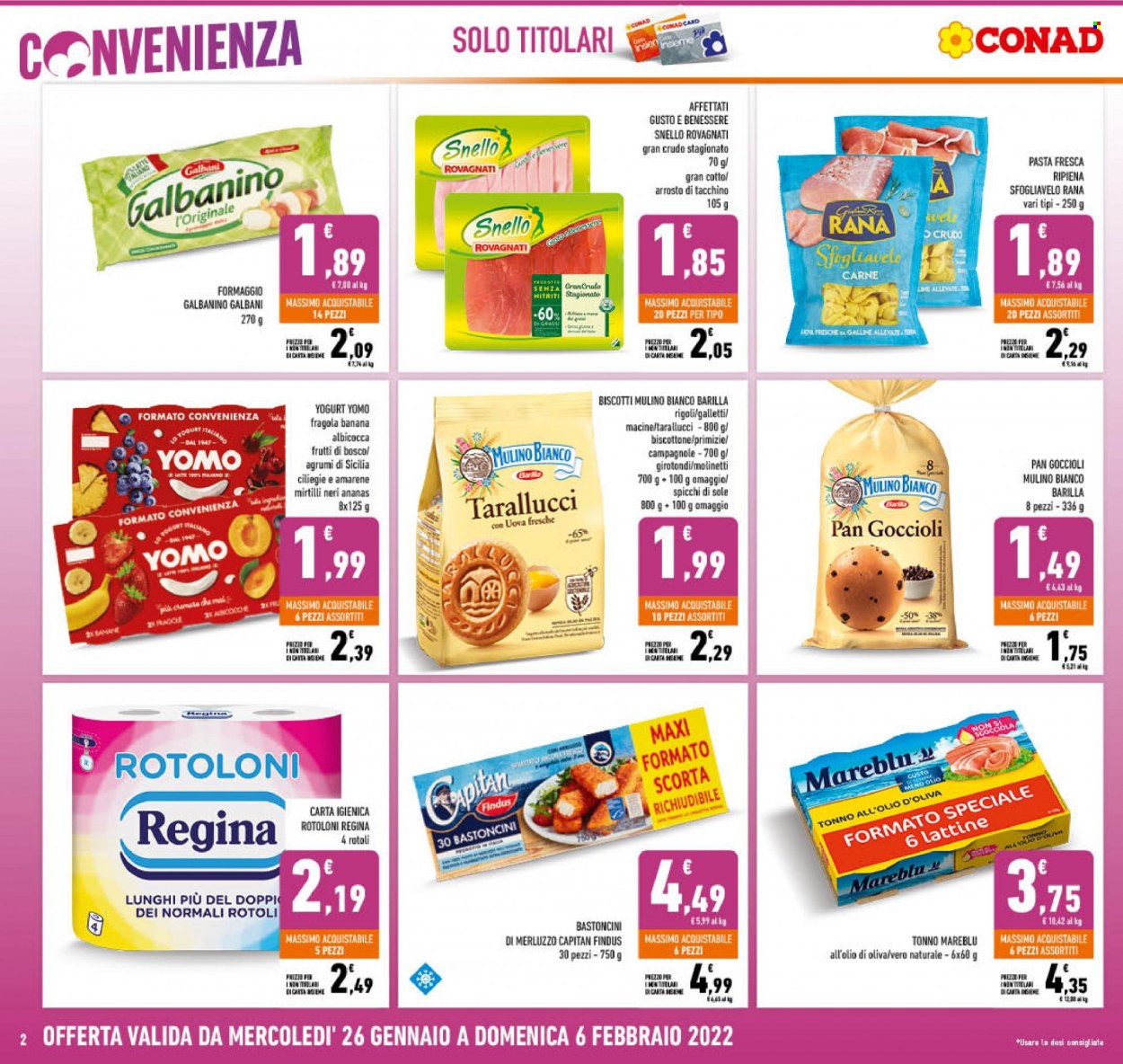 Volantino Conad - 26/1/2022 - 6/2/2022. Pagina 2