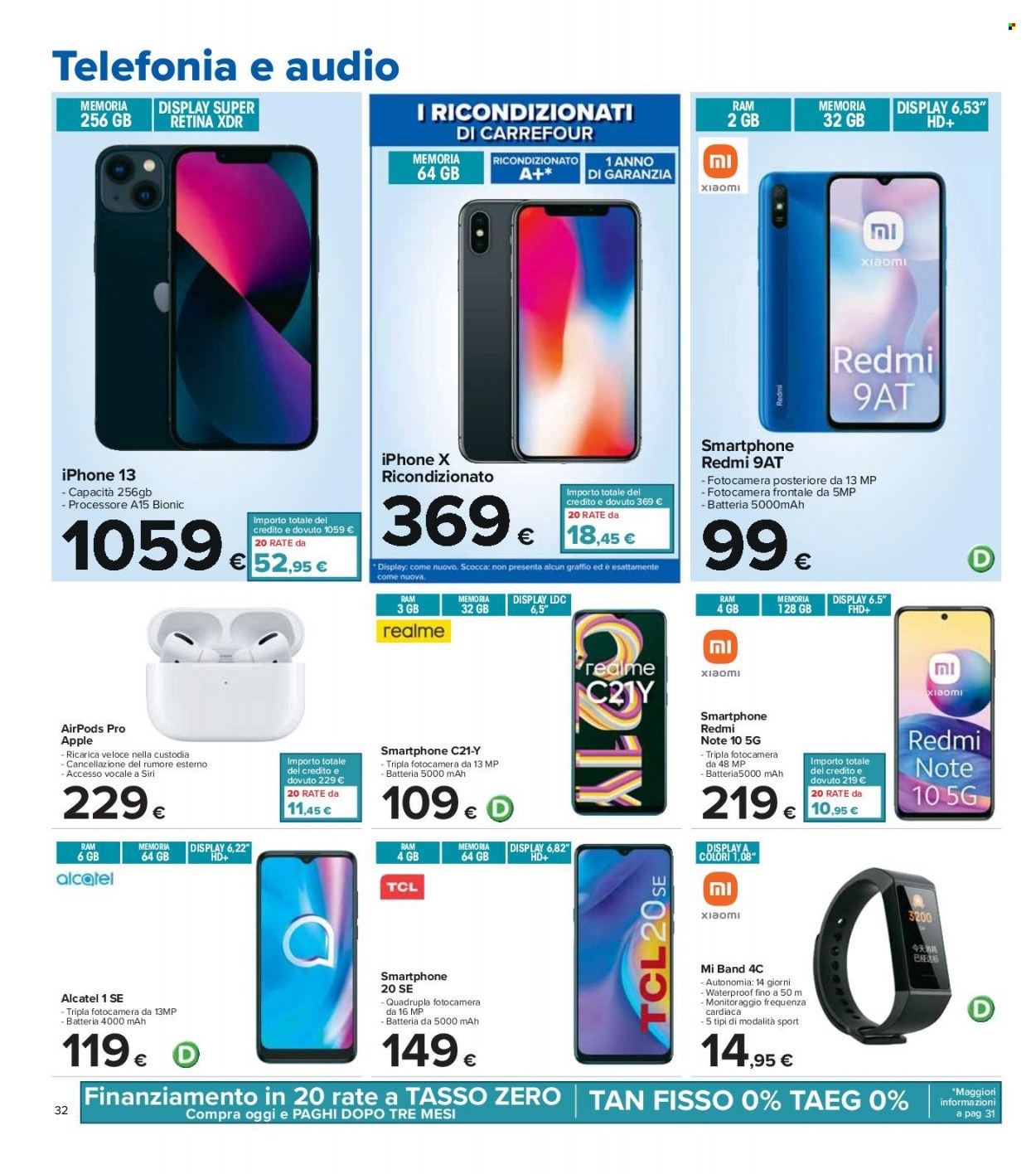 Volantino Carrefour - 27/1/2022 - 10/2/2022. Pagina 32