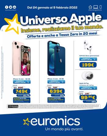 Volantino Euronics - 24/1/2022 - 9/2/2022.